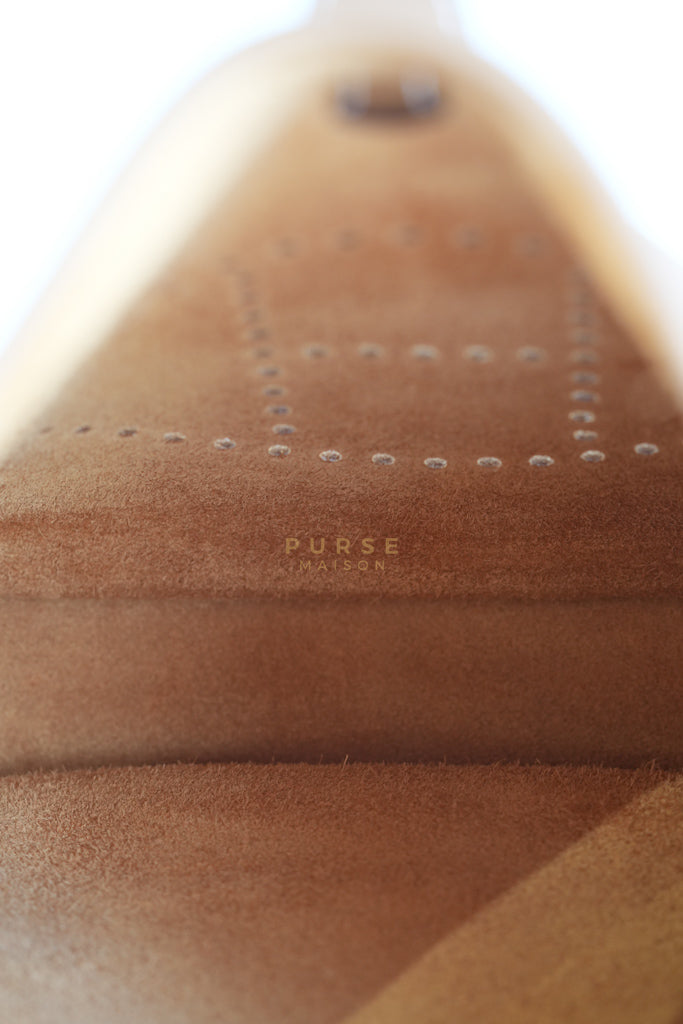 Evelyn PM in Gold Clemence Leather and Gold Hardware Stamp W (2024) | Purse Maison Luxury Bags Shop