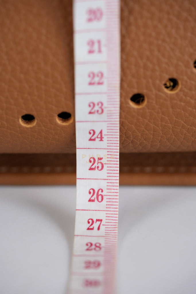 Evelyn PM in Gold Clemence Leather and Gold Hardware Stamp W (2024) | Purse Maison Luxury Bags Shop