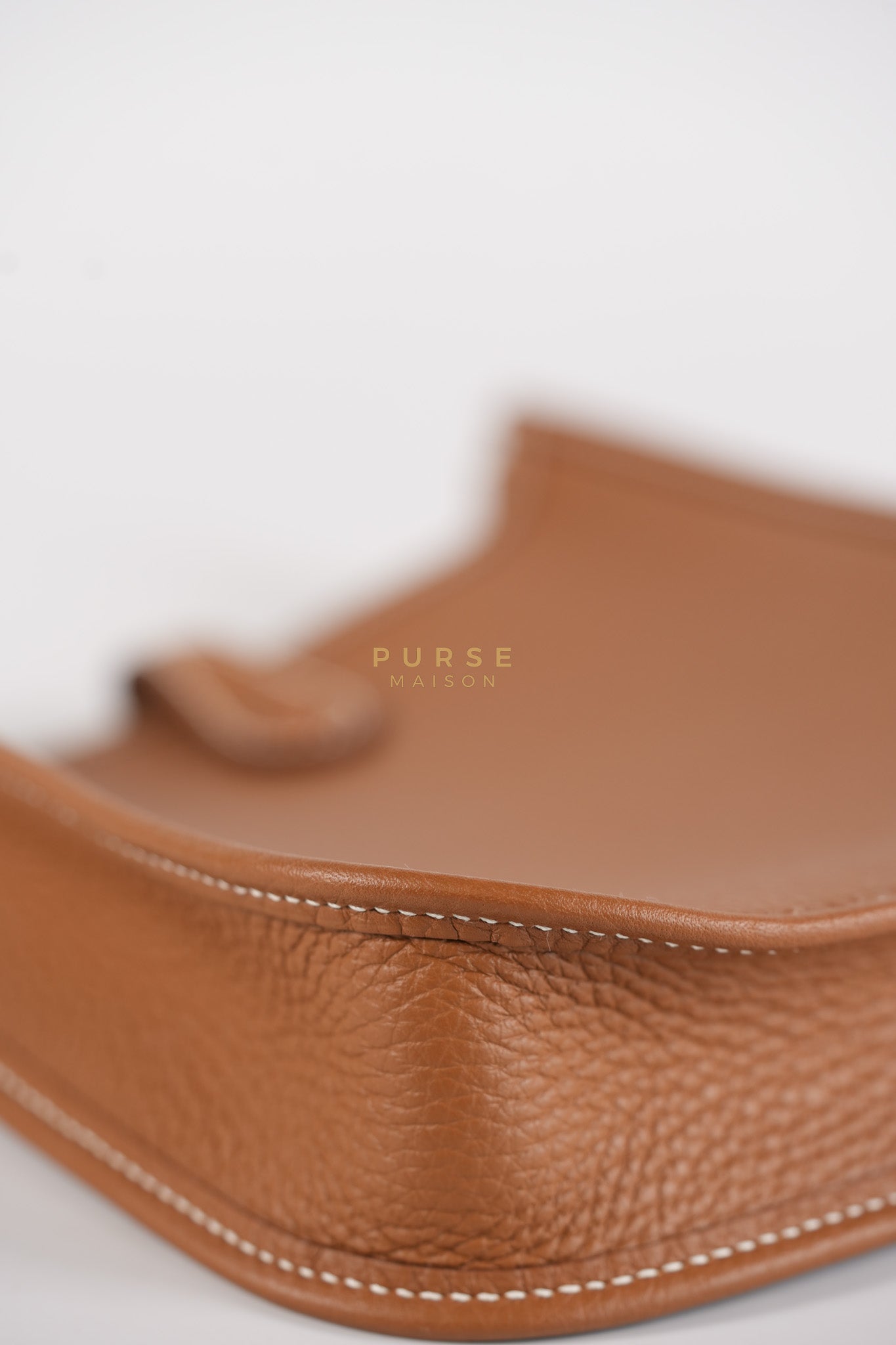 Evelyne 16 TPM Gold Clemence Leather & Gold Hardware Stamp W(2024) | Purse Maison Luxury Bags Shop