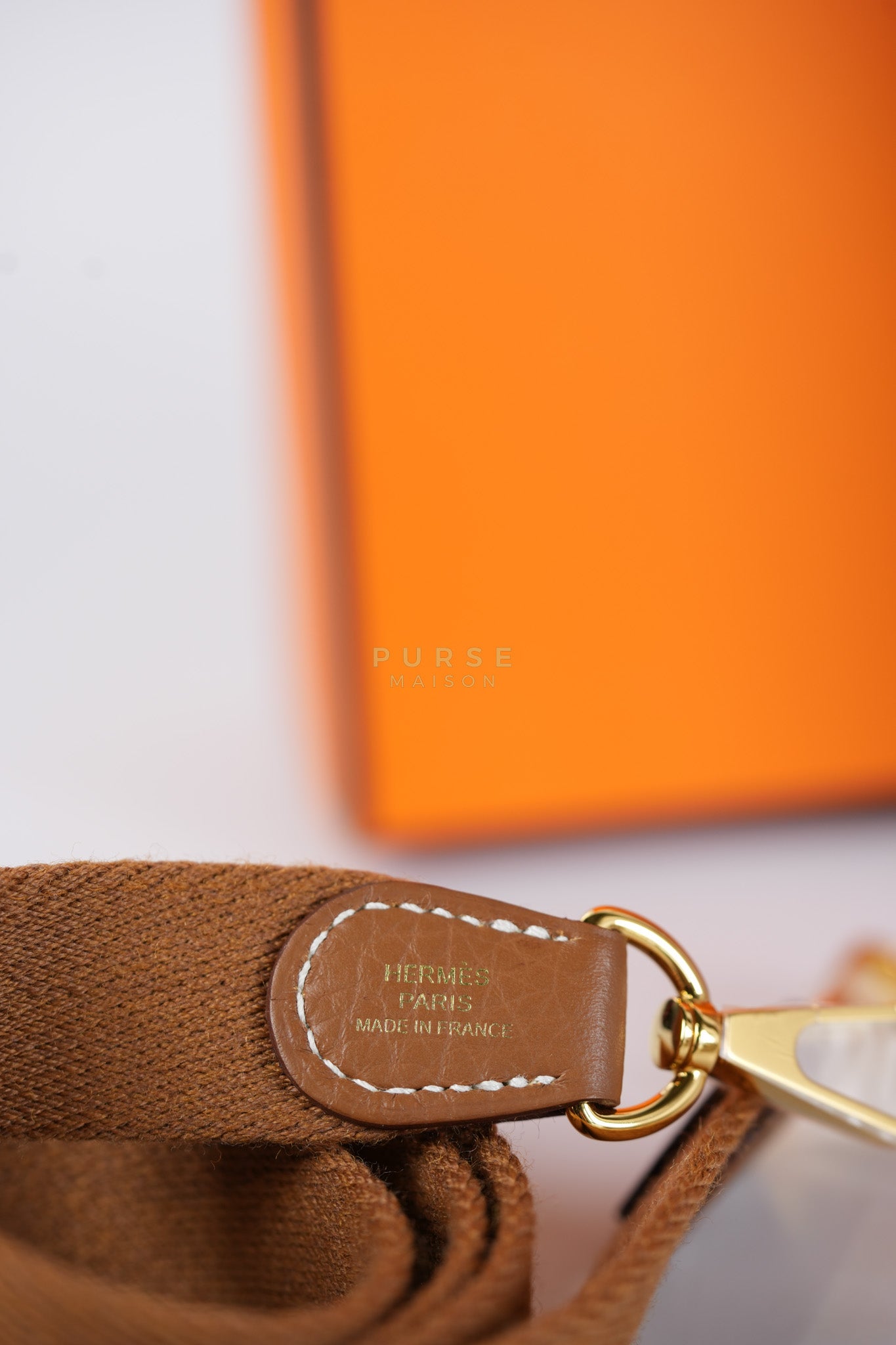 Evelyne 16 TPM Gold Clemence Leather & Gold Hardware Stamp W(2024) | Purse Maison Luxury Bags Shop