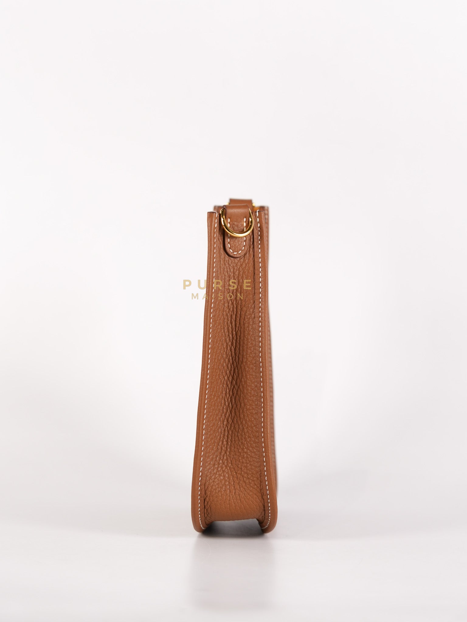 Evelyne 16 TPM Gold Clemence Leather & Gold Hardware Stamp W(2024) | Purse Maison Luxury Bags Shop