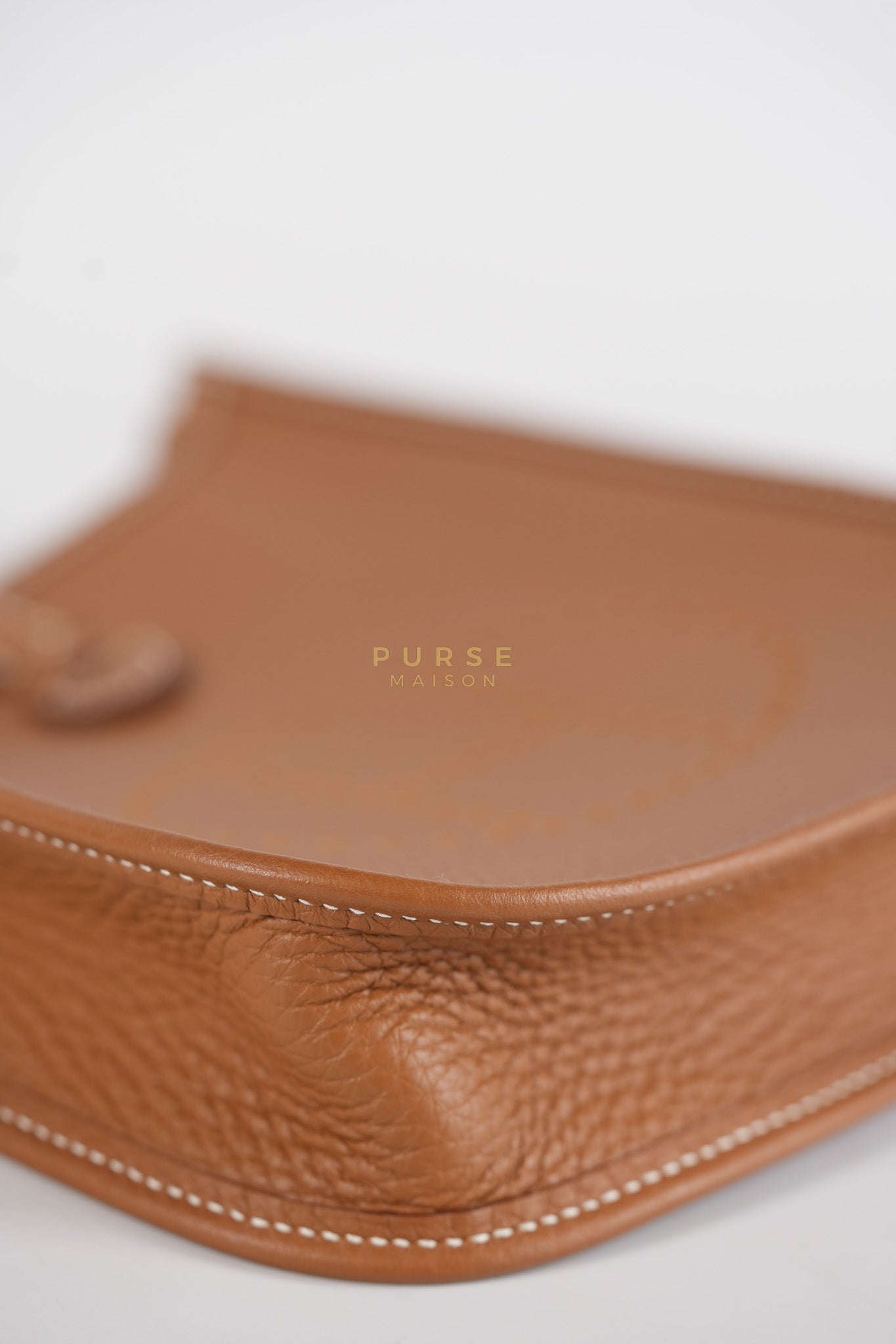 Evelyne 16 TPM Gold Clemence Leather & Gold Hardware Stamp W(2024) | Purse Maison Luxury Bags Shop
