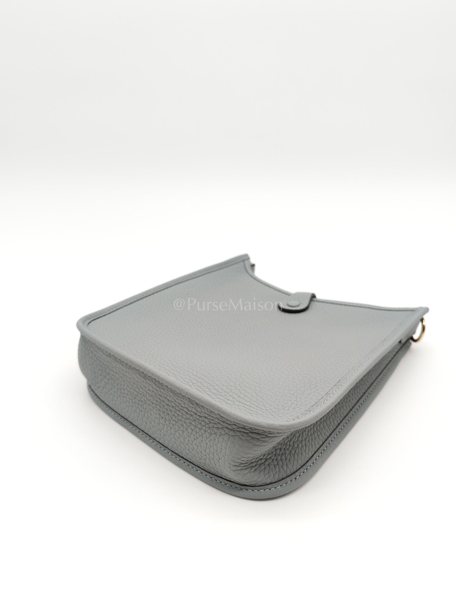 Evelyne 16 TPM in Gris Pantin Clemence Leather Gold Hardware Stamp K(2025) | Purse Maison Luxury Bags Shop