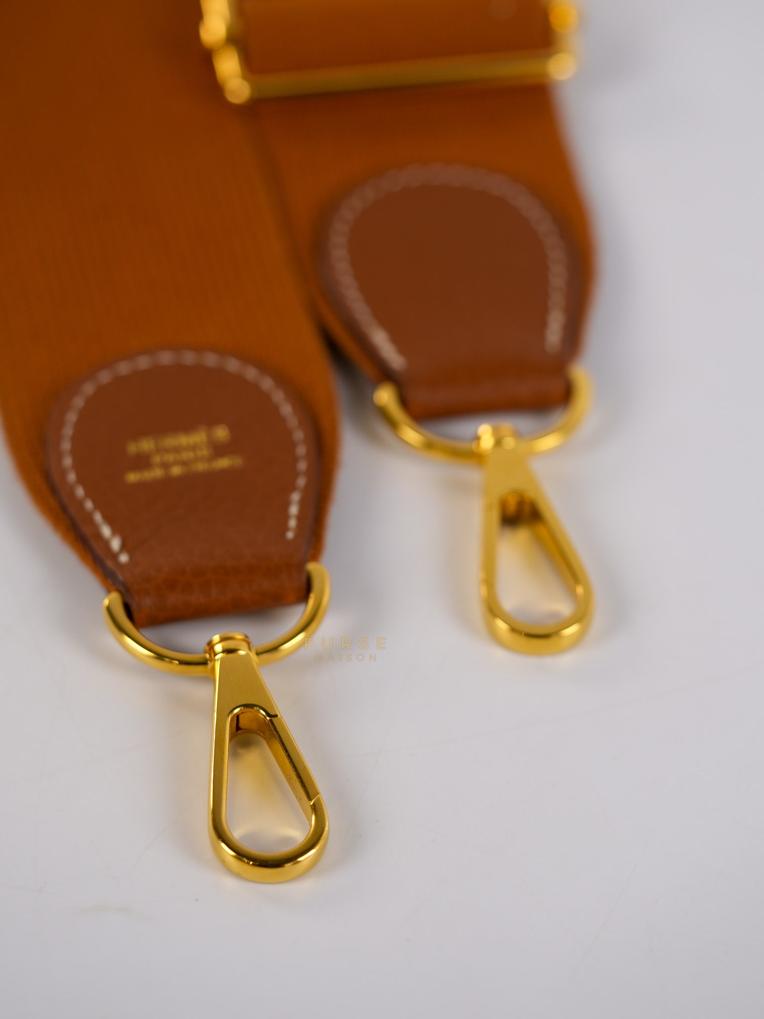Evelyne III Gold Taurillion Clemence Leather in Gold Hardware Stamp D (2019) | Purse Maison Luxury Bags Shop