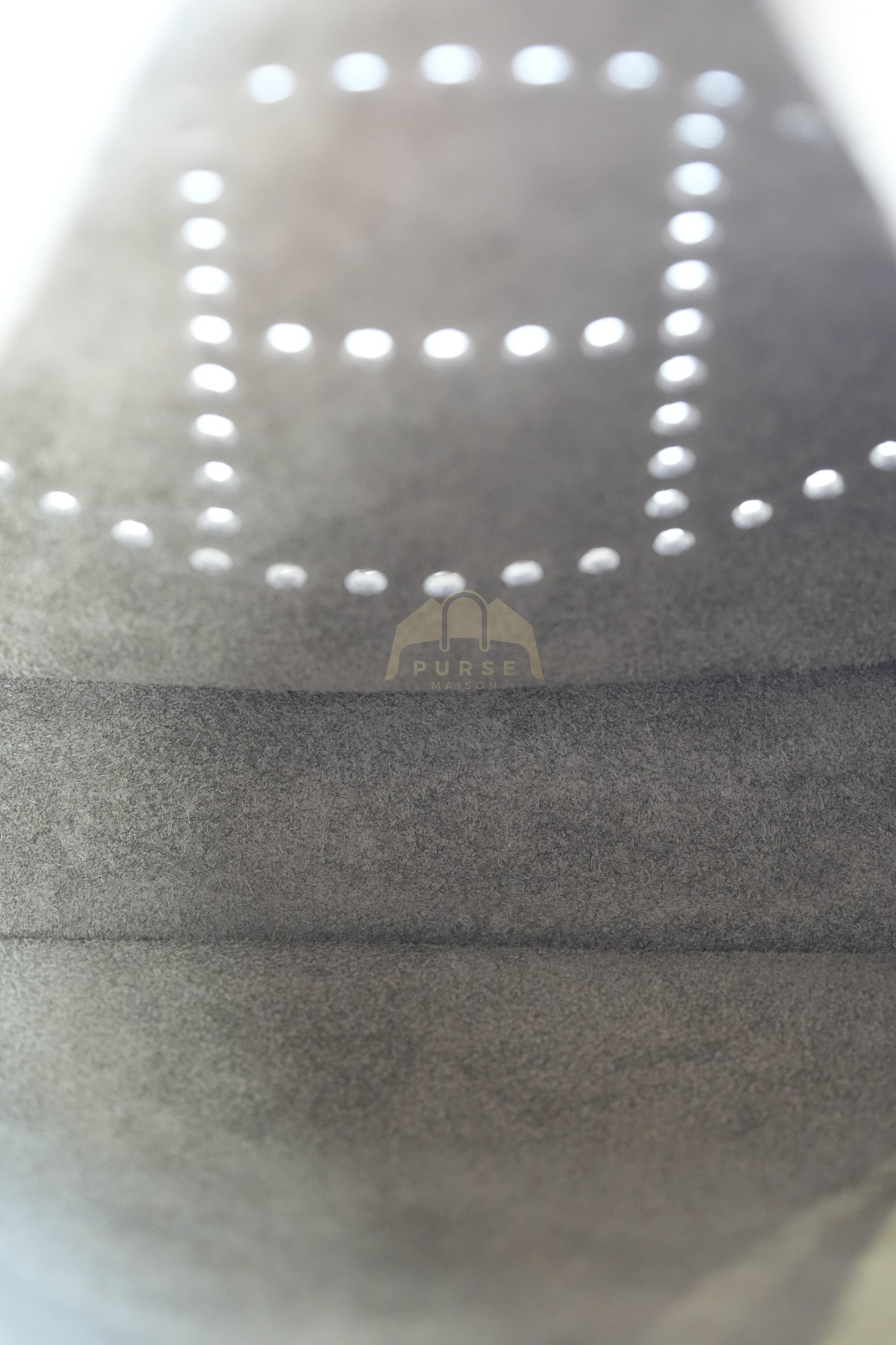 Evelyne PM Etoupe in Clemence Leather and Gold Hardware Stamp K (2025) | Purse Maison Luxury Bags Shop