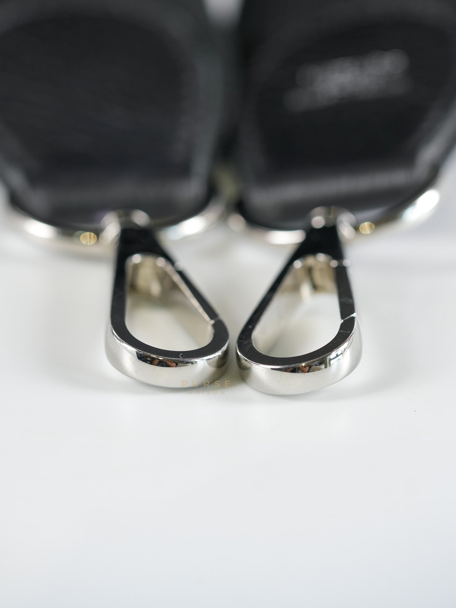 Evelyne PM in Black Clemence Leather and Palladium Hardware Stamp U (2022) | Purse Maison Luxury Bags Shop