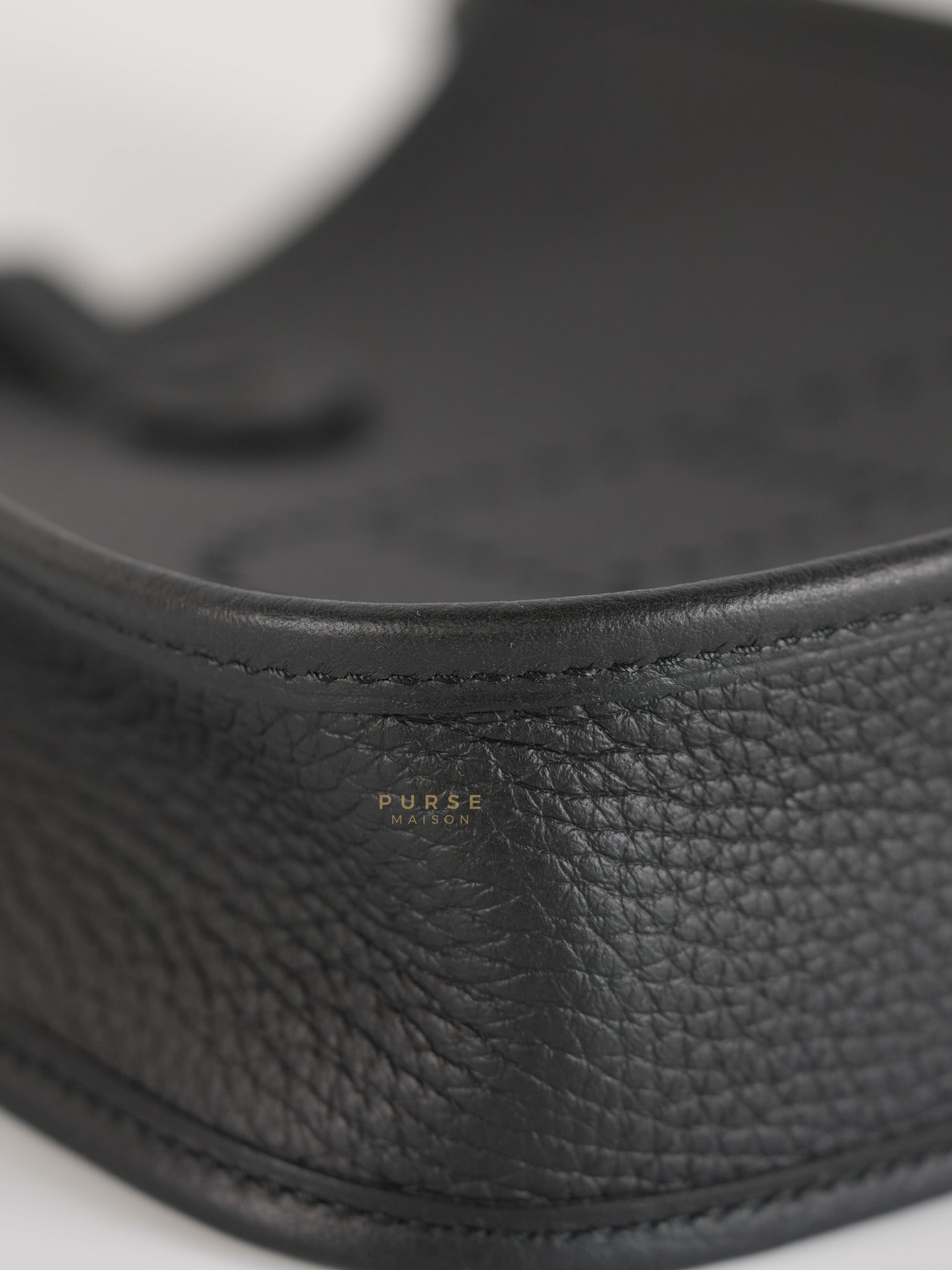 Evelyne TPM Black Clemence Hardware in Gold Hardware Stamp K (2025) | Purse Maison Luxury Bags Shop