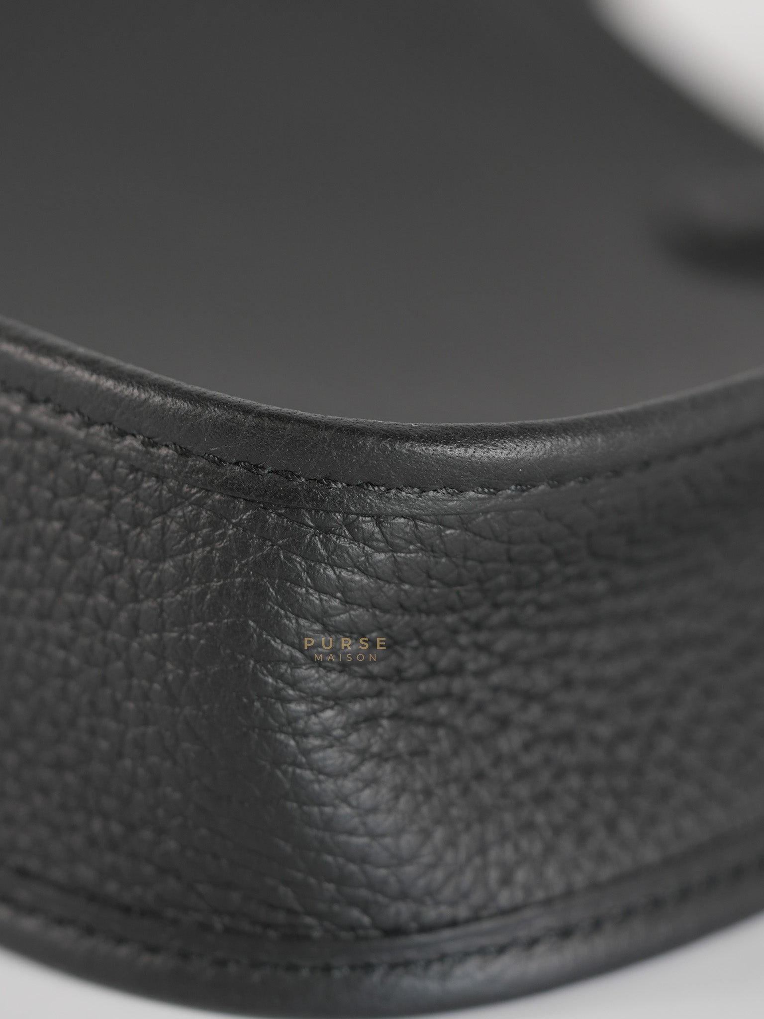 Evelyne TPM Black Clemence Hardware in Gold Hardware Stamp K (2025) | Purse Maison Luxury Bags Shop