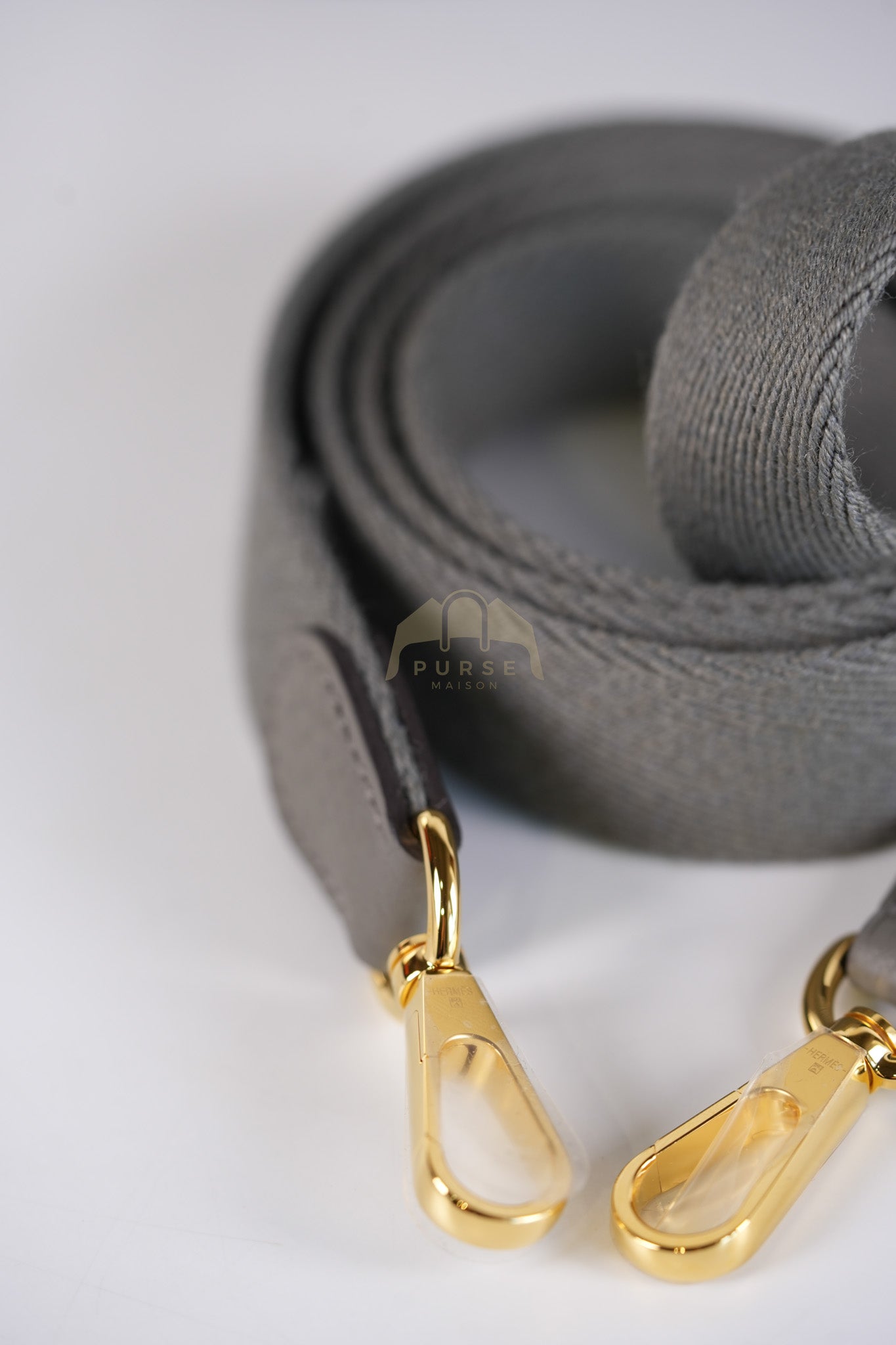 Evelyne TPM in Gris Meyer Clemence Bull Calfskin Gold Hardware Stamp K(2025) | Purse Maison Luxury Bags Shop