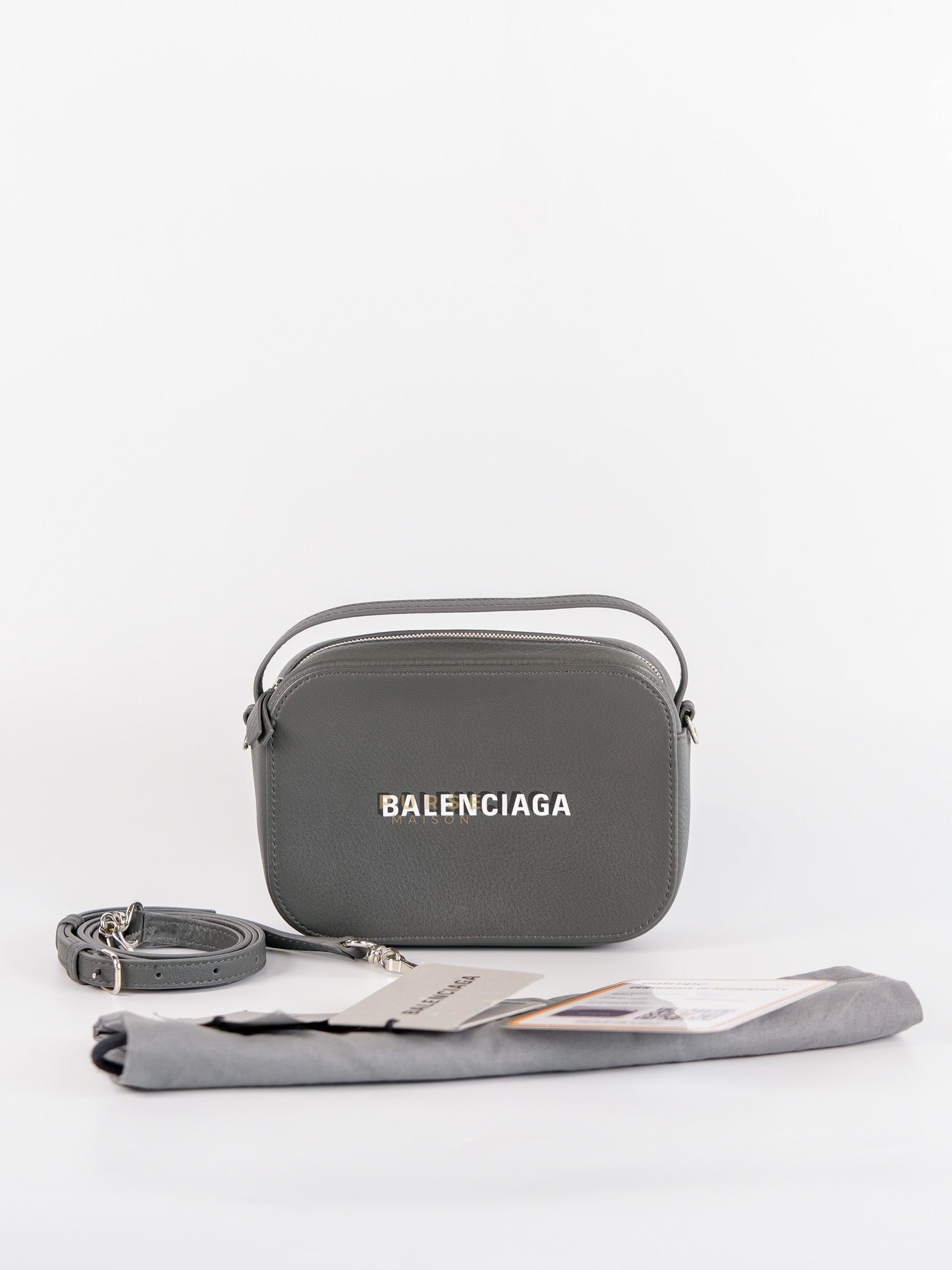 Everyday Camera Bag Extra Small in Gray | Purse Maison Luxury Bags Shop