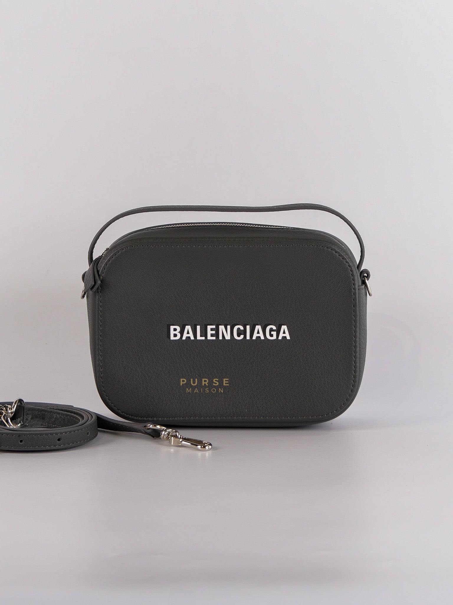 Everyday Camera Bag Extra Small in Gray | Purse Maison Luxury Bags Shop