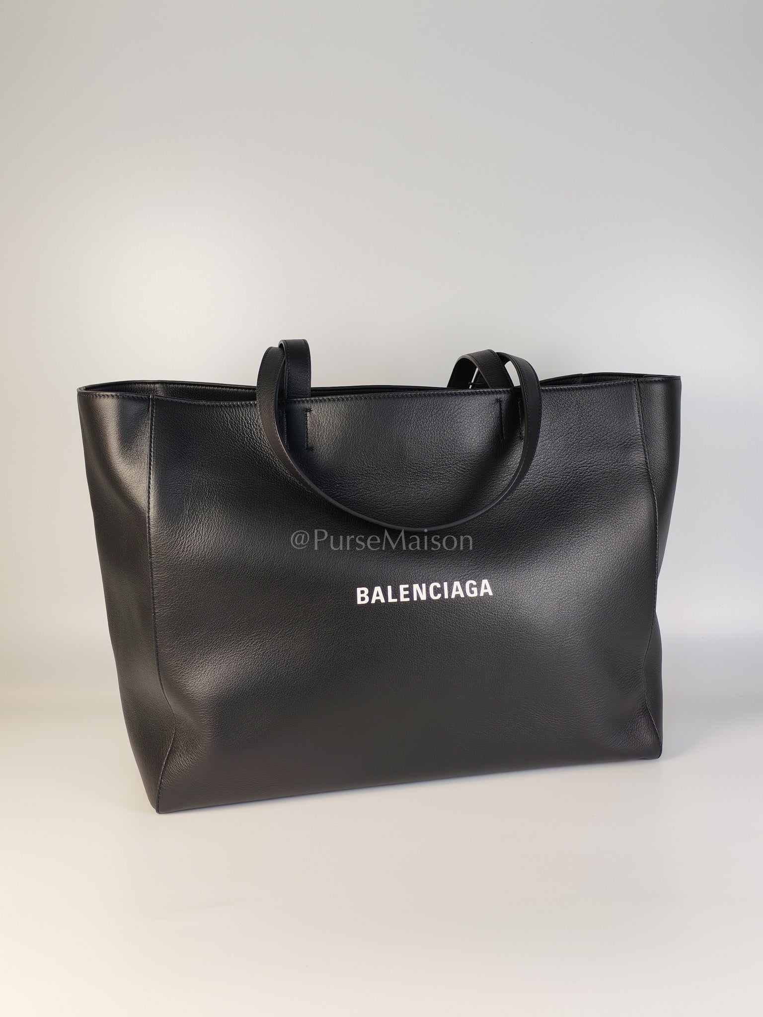 Everyday East West Tote Bag Black | Purse Maison Luxury Bags Shop