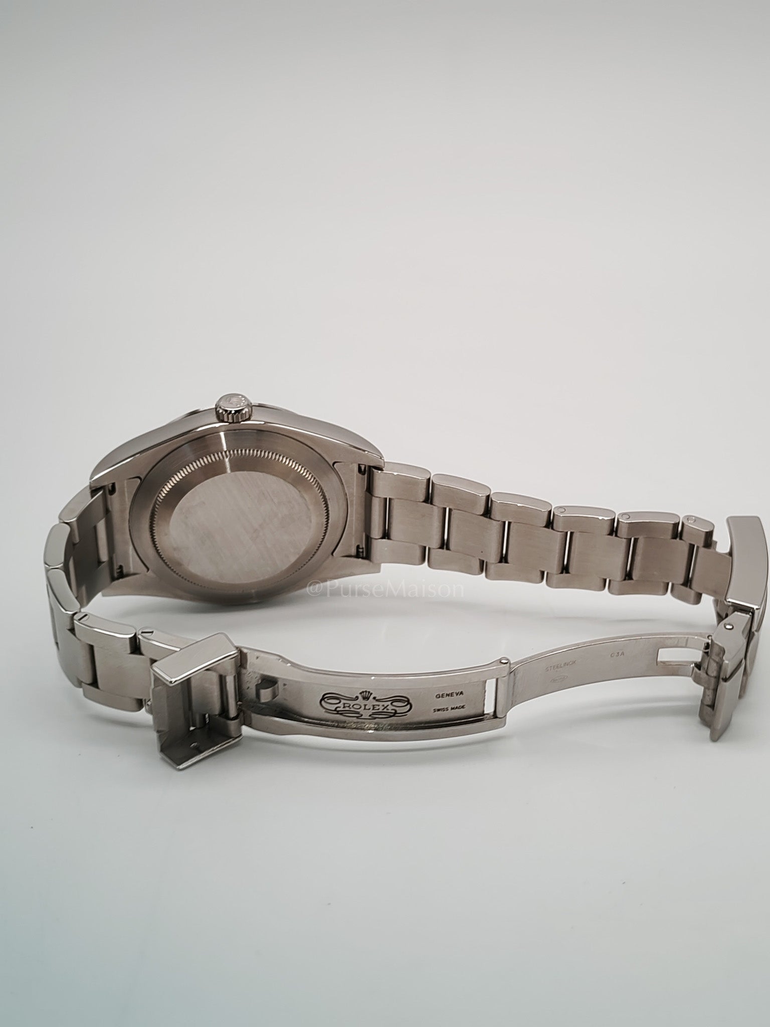 Explorer 39mm Reference 214270 in Silver Oyster Perpetual & Black Dial | Purse Maison Luxury Bags Shop