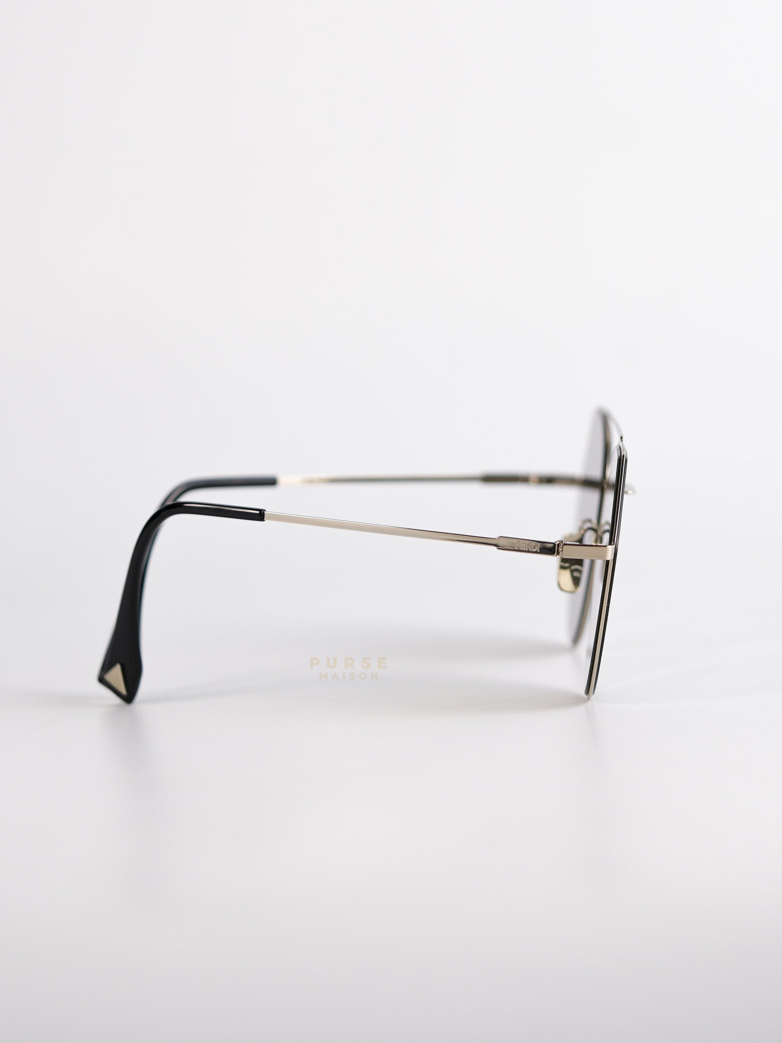 F Eyeline Sky Metal Grey Sunglass | Purse Maison Luxury Bags Shop