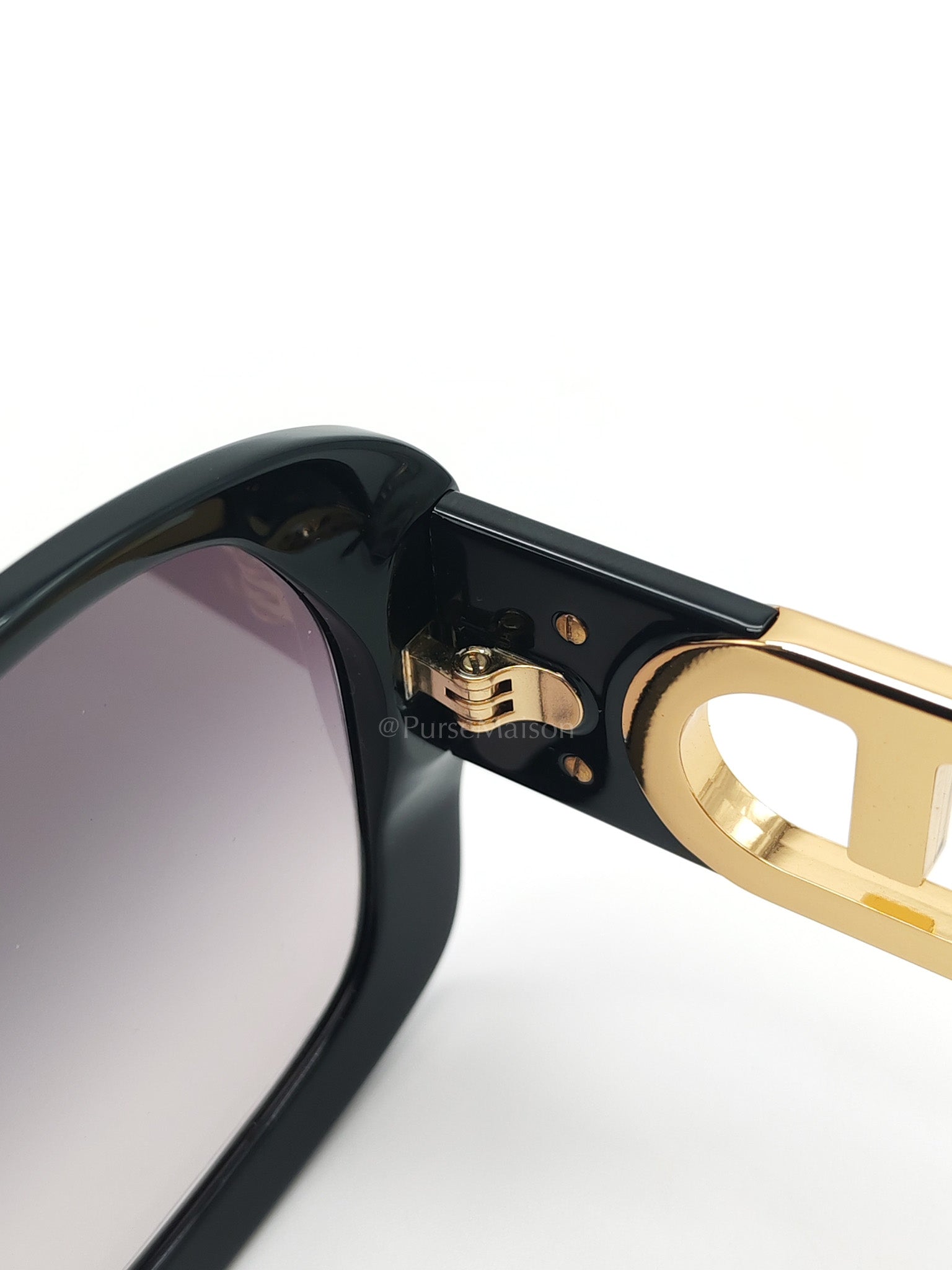 O'Lock FE40048F Sunglasses in Shiny Black/Gold Acetate