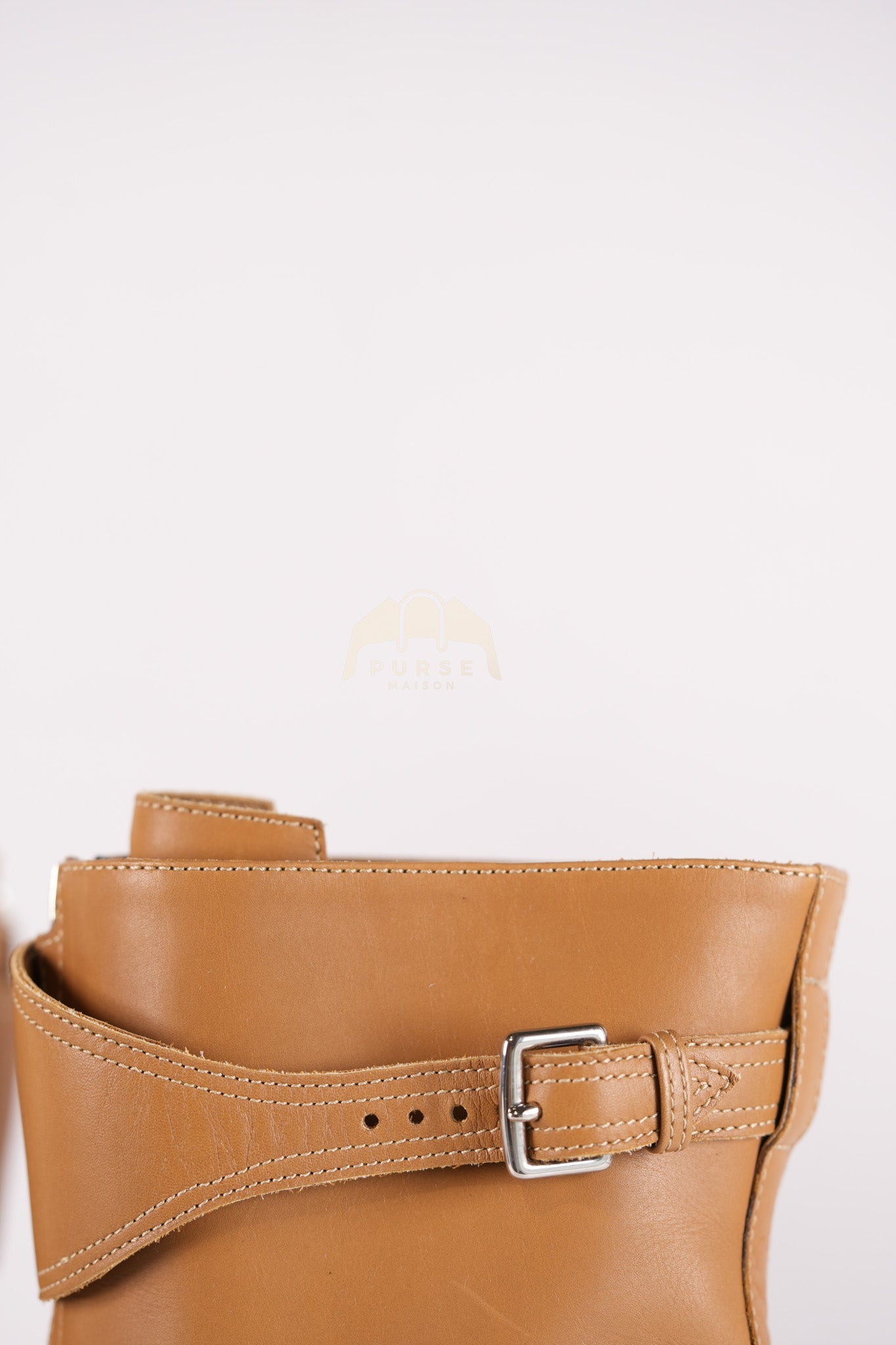 Feeling Veau Bottine Boots in Tabac Camel Size 38 (24cm) | Purse Maison Luxury Bags Shop