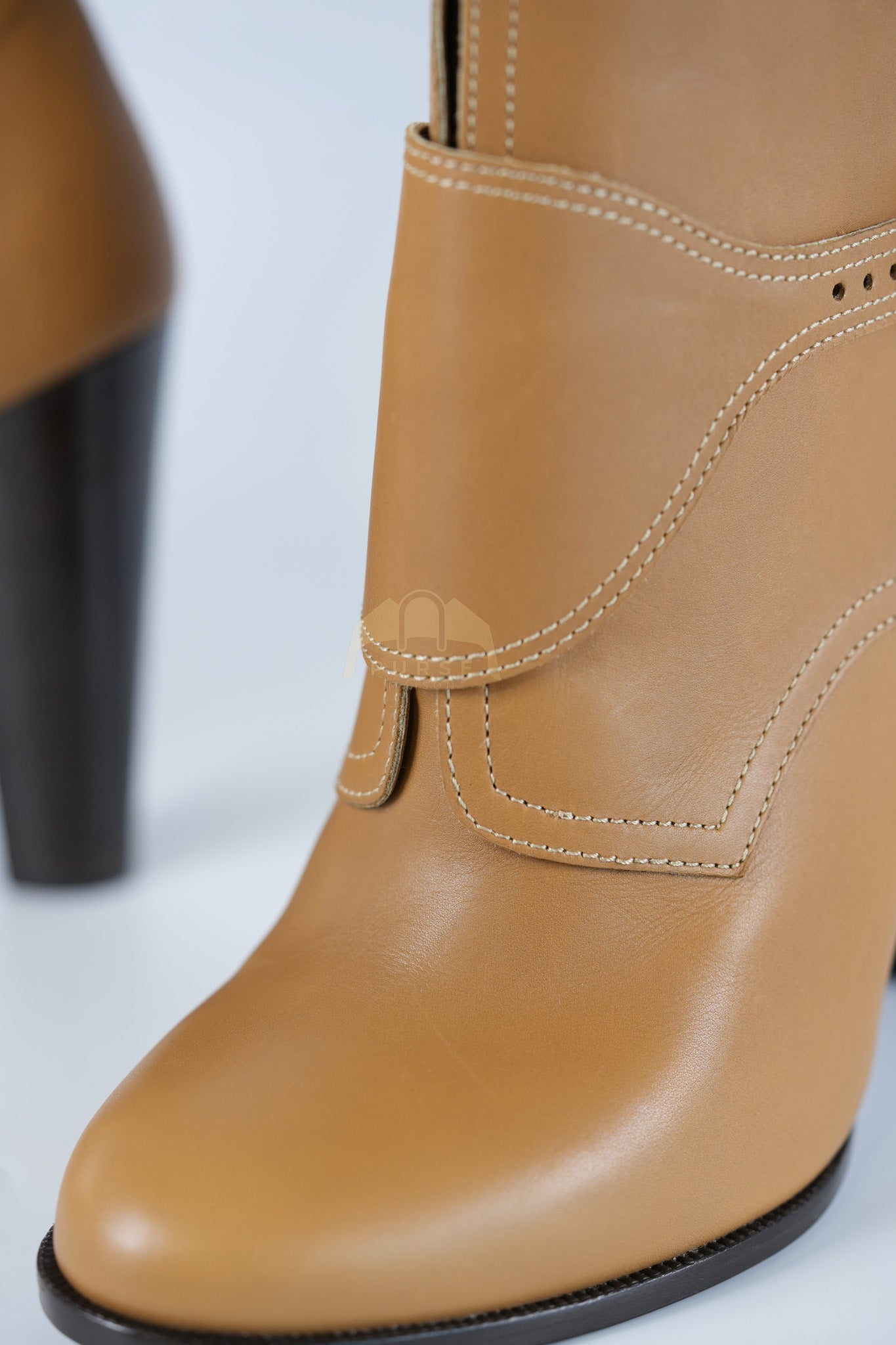 Feeling Veau Bottine Boots in Tabac Camel Size 38 (24cm) | Purse Maison Luxury Bags Shop
