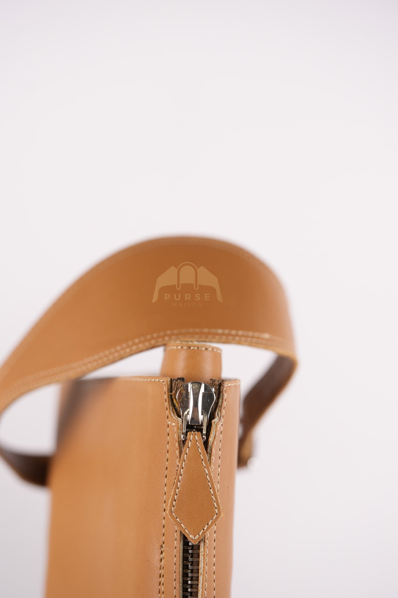 Feeling Veau Bottine Boots in Tabac Camel Size 38 (24cm) | Purse Maison Luxury Bags Shop