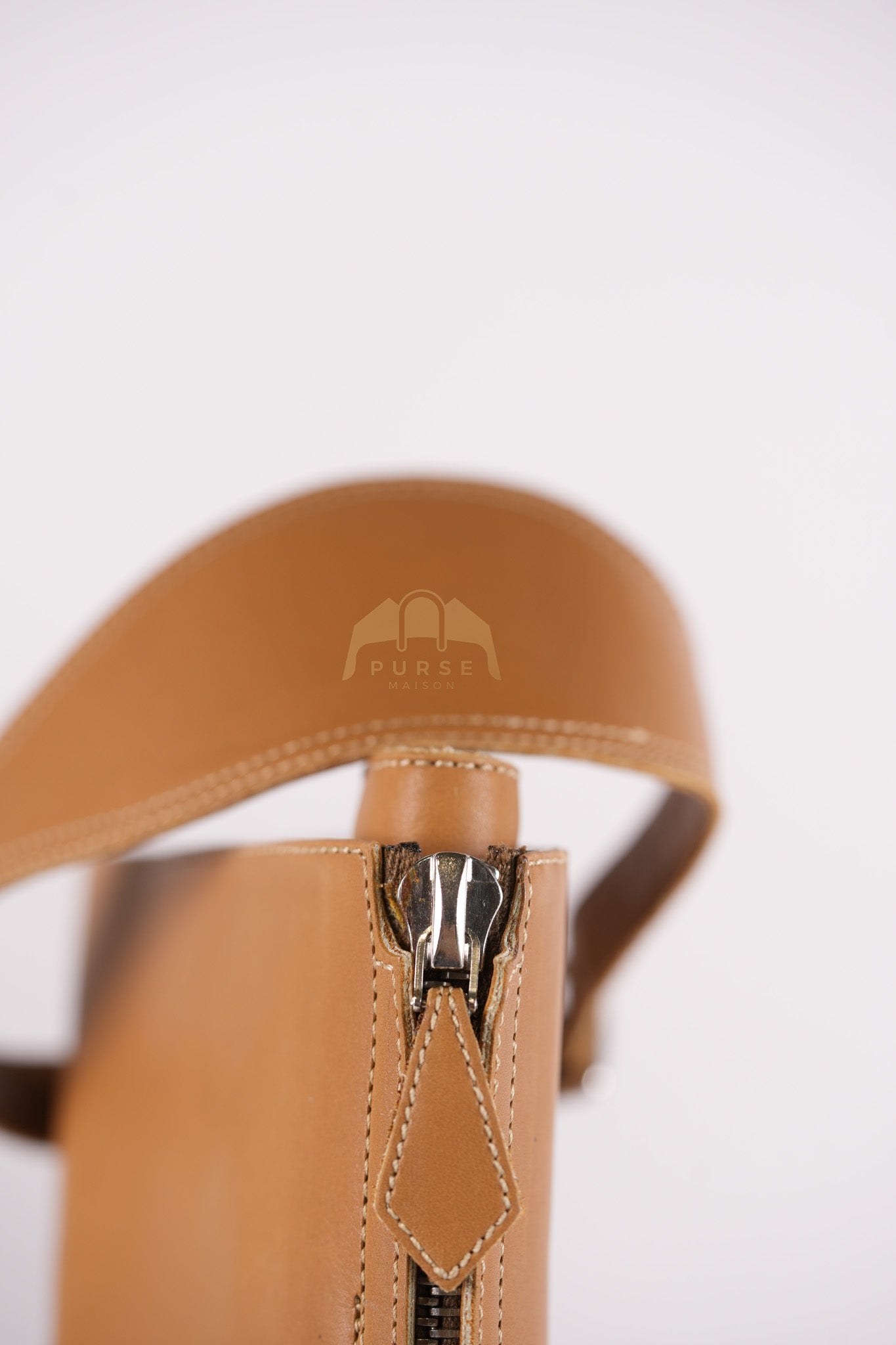 Feeling Veau Bottine Boots in Tabac Camel Size 38 (24cm) | Purse Maison Luxury Bags Shop