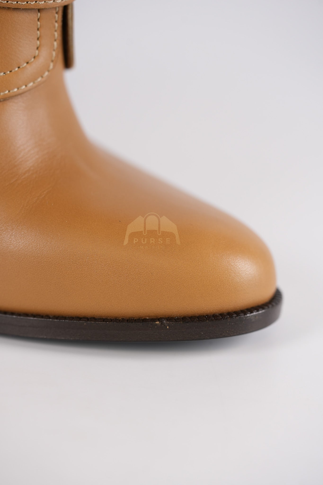 Feeling Veau Bottine Boots in Tabac Camel Size 38 (24cm) | Purse Maison Luxury Bags Shop