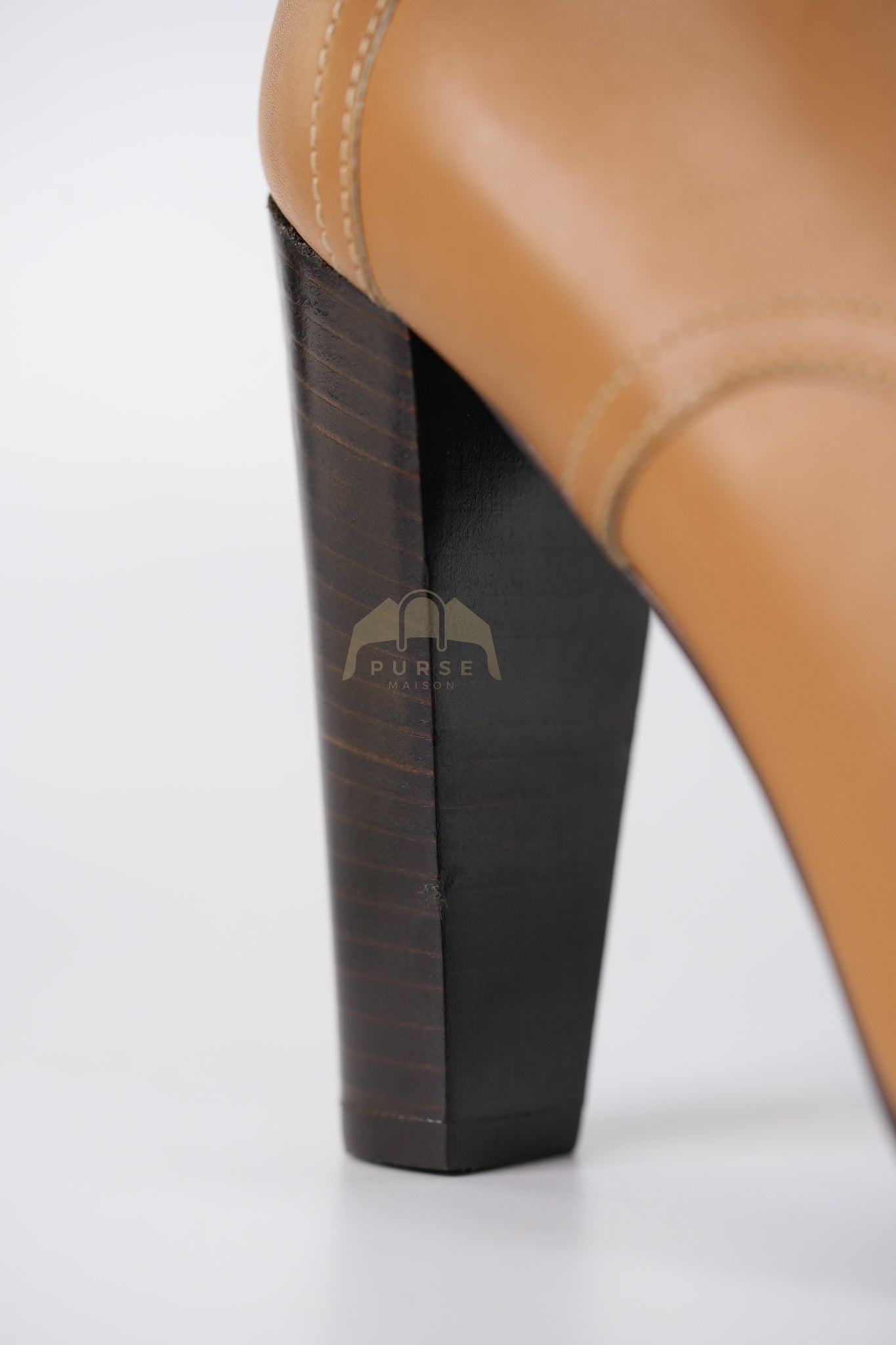 Feeling Veau Bottine Boots in Tabac Camel Size 38 (24cm) | Purse Maison Luxury Bags Shop