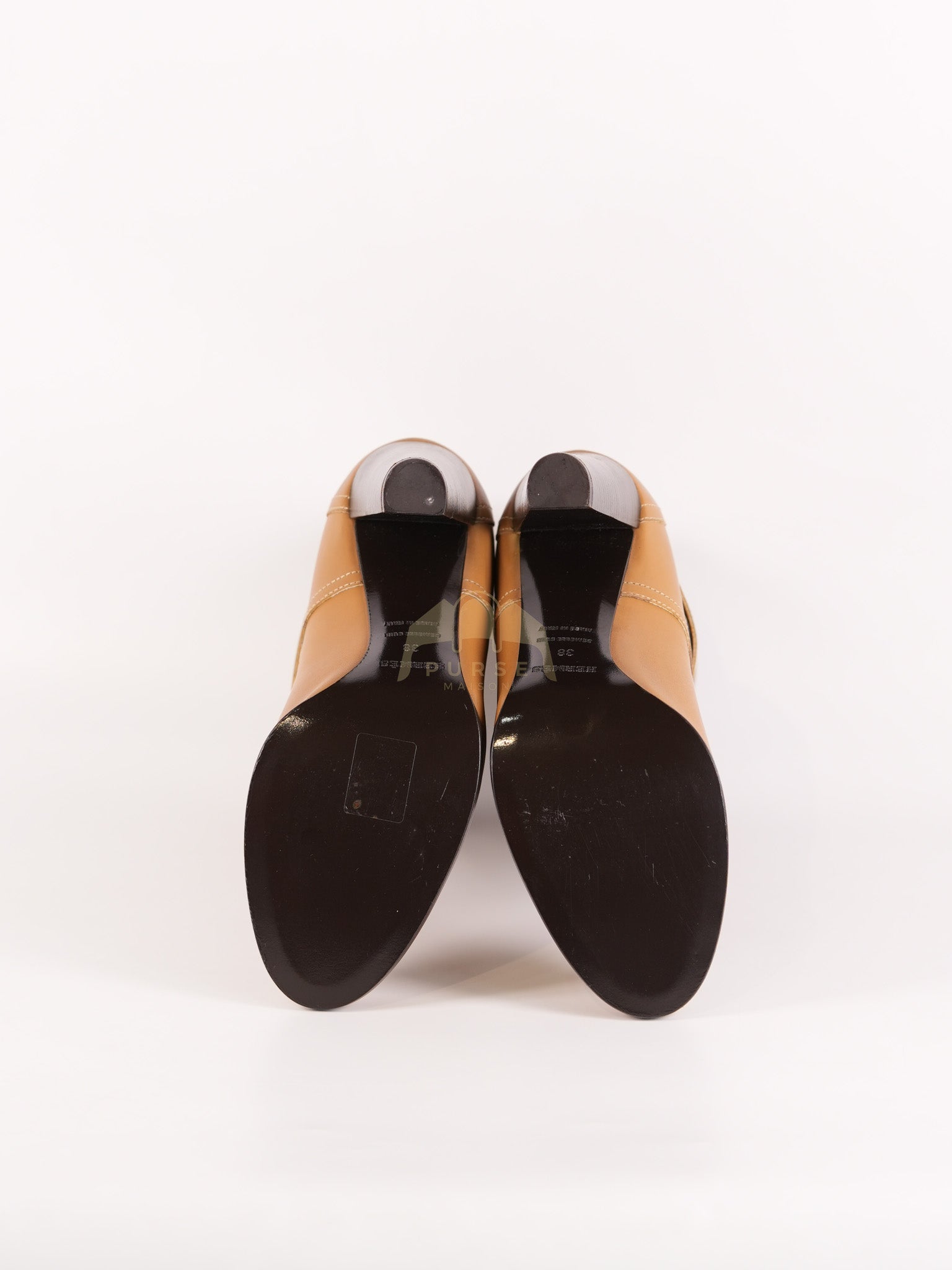 Feeling Veau Bottine Boots in Tabac Camel Size 38 (24cm) | Purse Maison Luxury Bags Shop