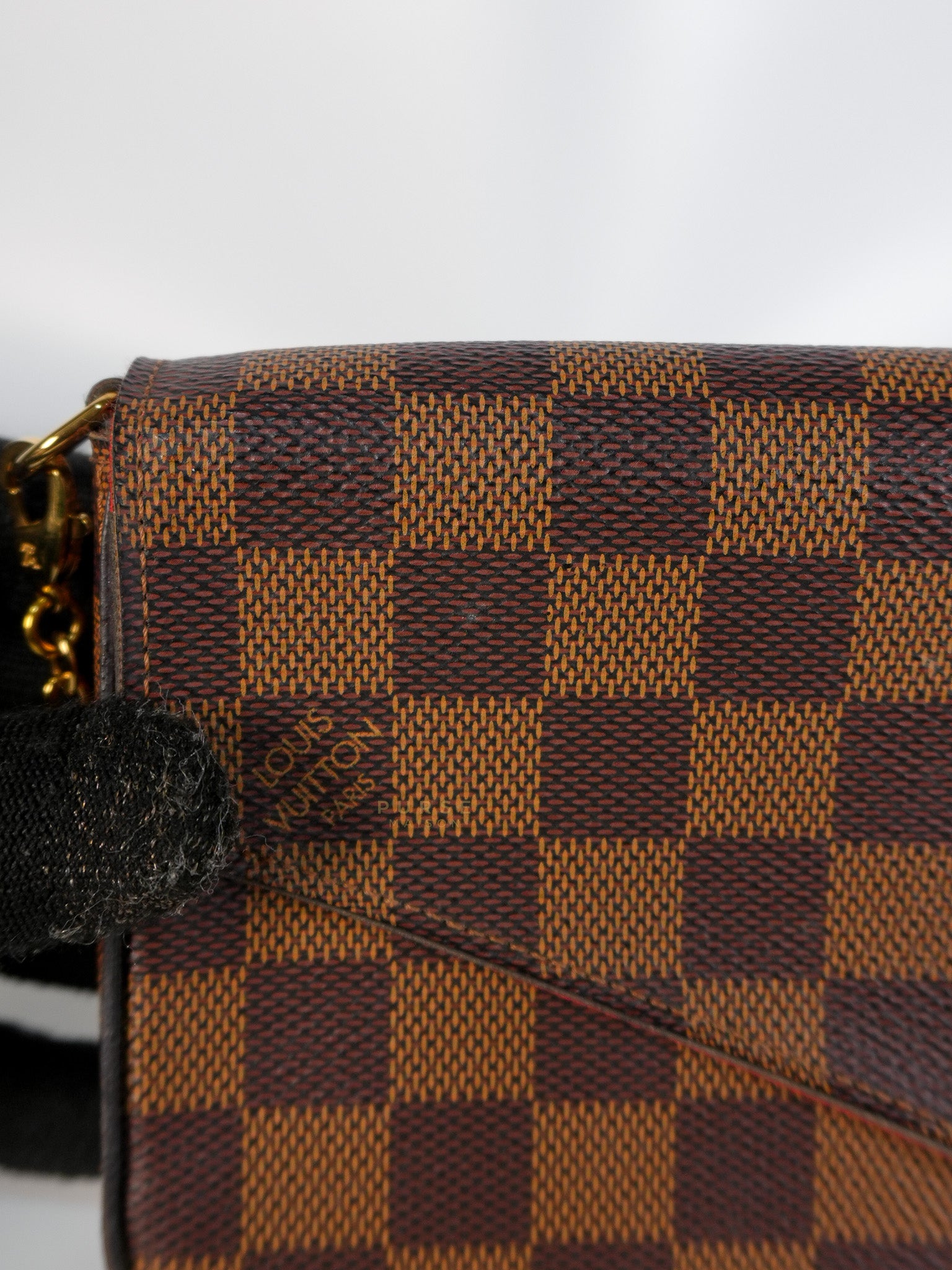 Felicie in Damier Ebene Canvas (Date Code: MI2138) | Purse Maison Luxury Bags Shop