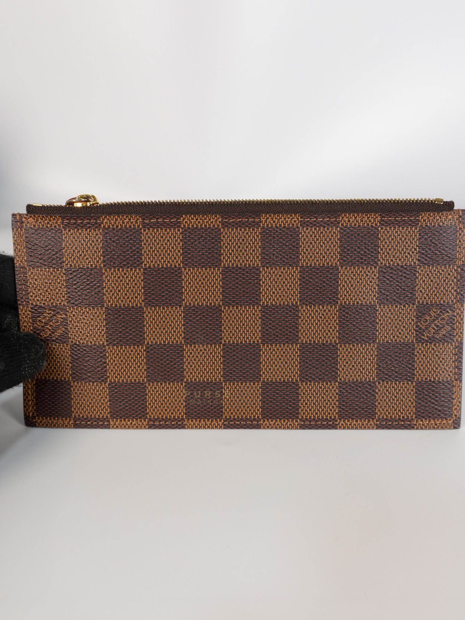 Felicie in Damier Ebene Canvas (Date Code: MI2138) | Purse Maison Luxury Bags Shop