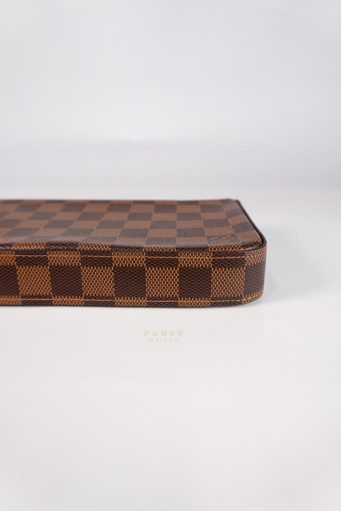 Felicie in Damier Ebene Canvas (Microchip) | Purse Maison Luxury Bags Shop