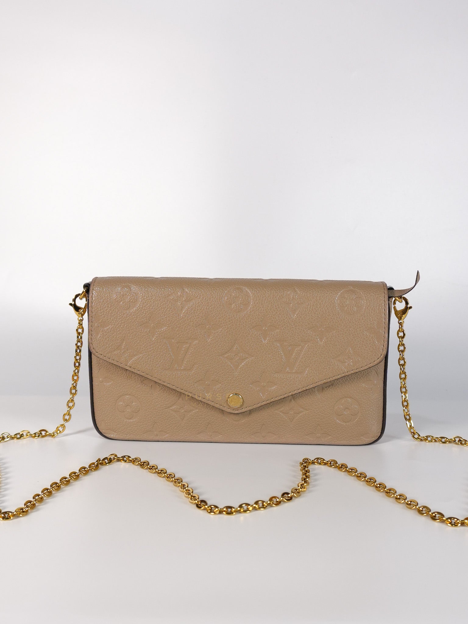 Felicie Pochette Monogram Empreinte Leather(Microchip) | Purse Maison Luxury Bags Shop