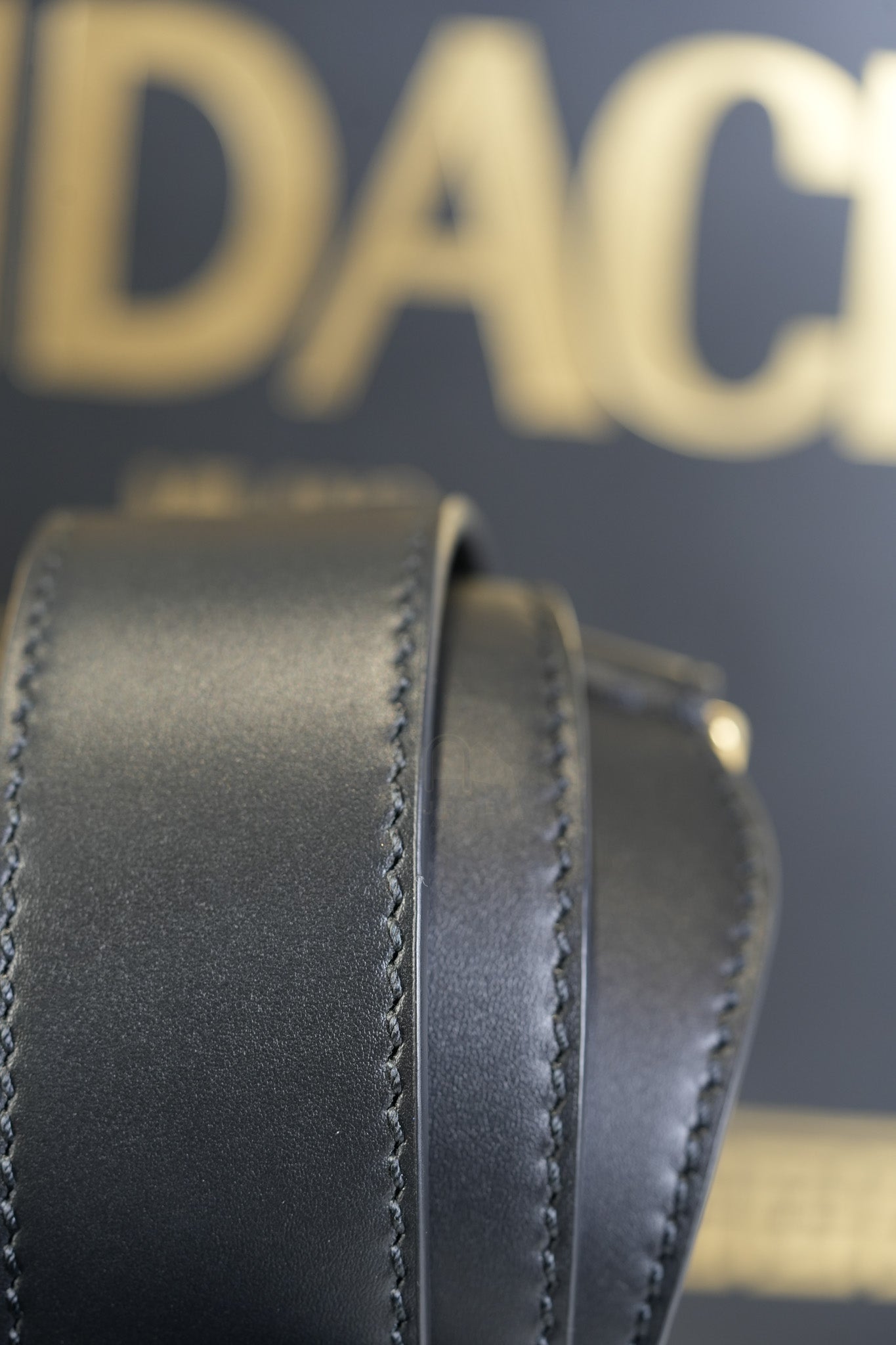 Fendace Sunshine Shopper Tote Bag in Black Calfskin Leather & Gold Hardware | Purse Maison Luxury Bags Shop