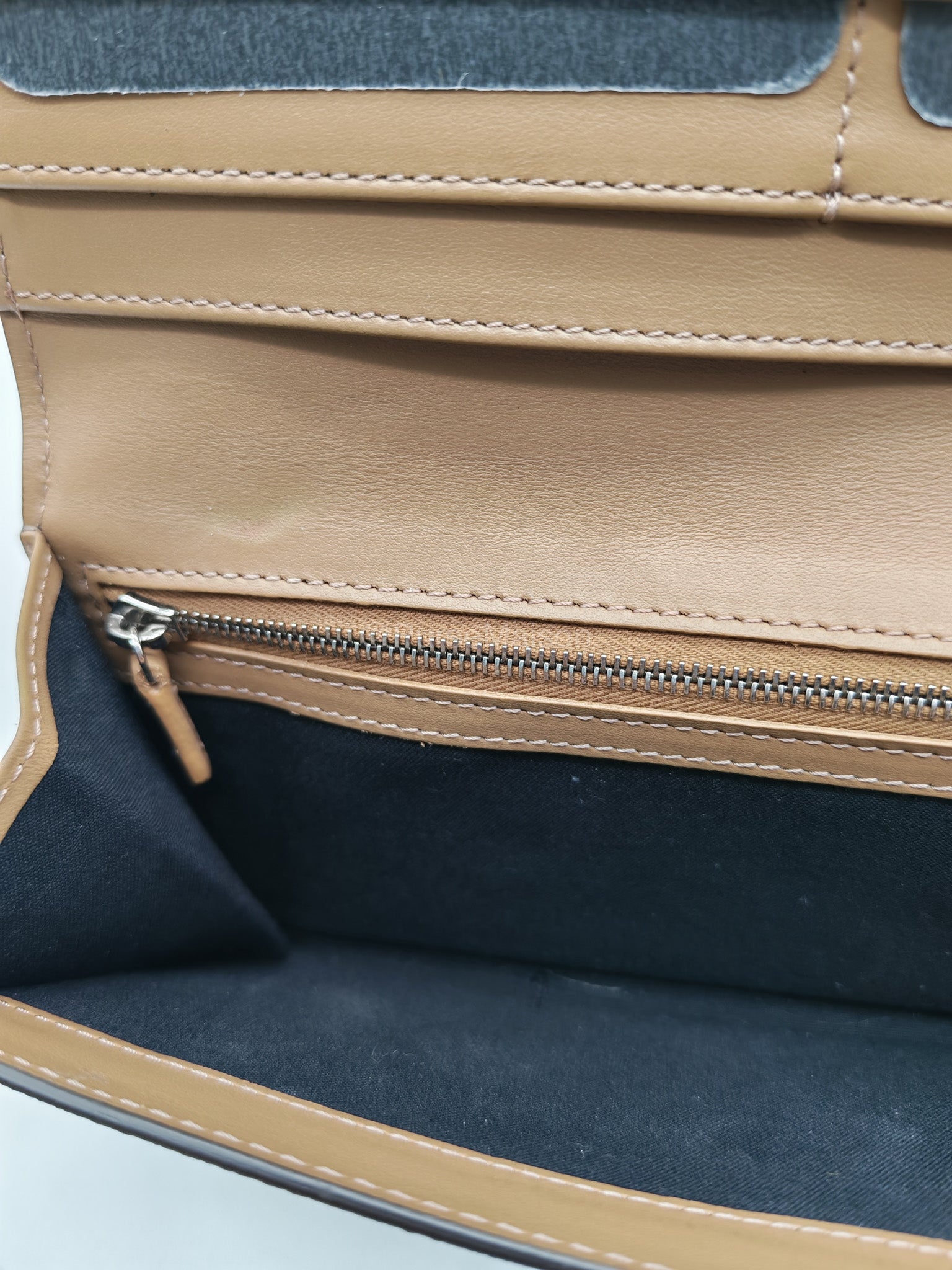 Fendi Diagonal Bi-fold Long Wallet in Brown/Black FF Logo Canvas | Purse Maison Luxury Bags Shop