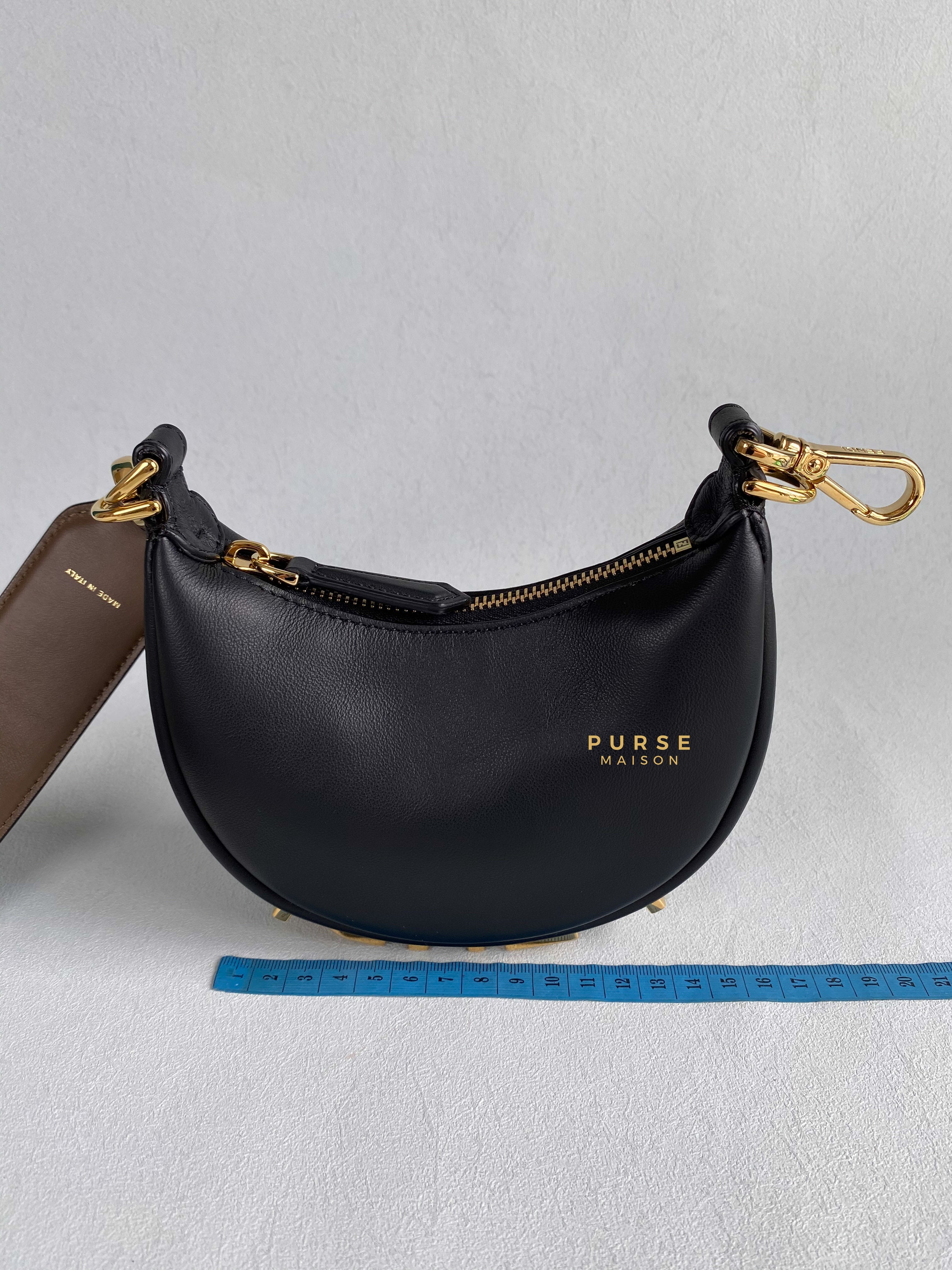 Fendi Nano Fendigraphy Shoulder Bag with strap | Purse Maison Luxury Bags Shop