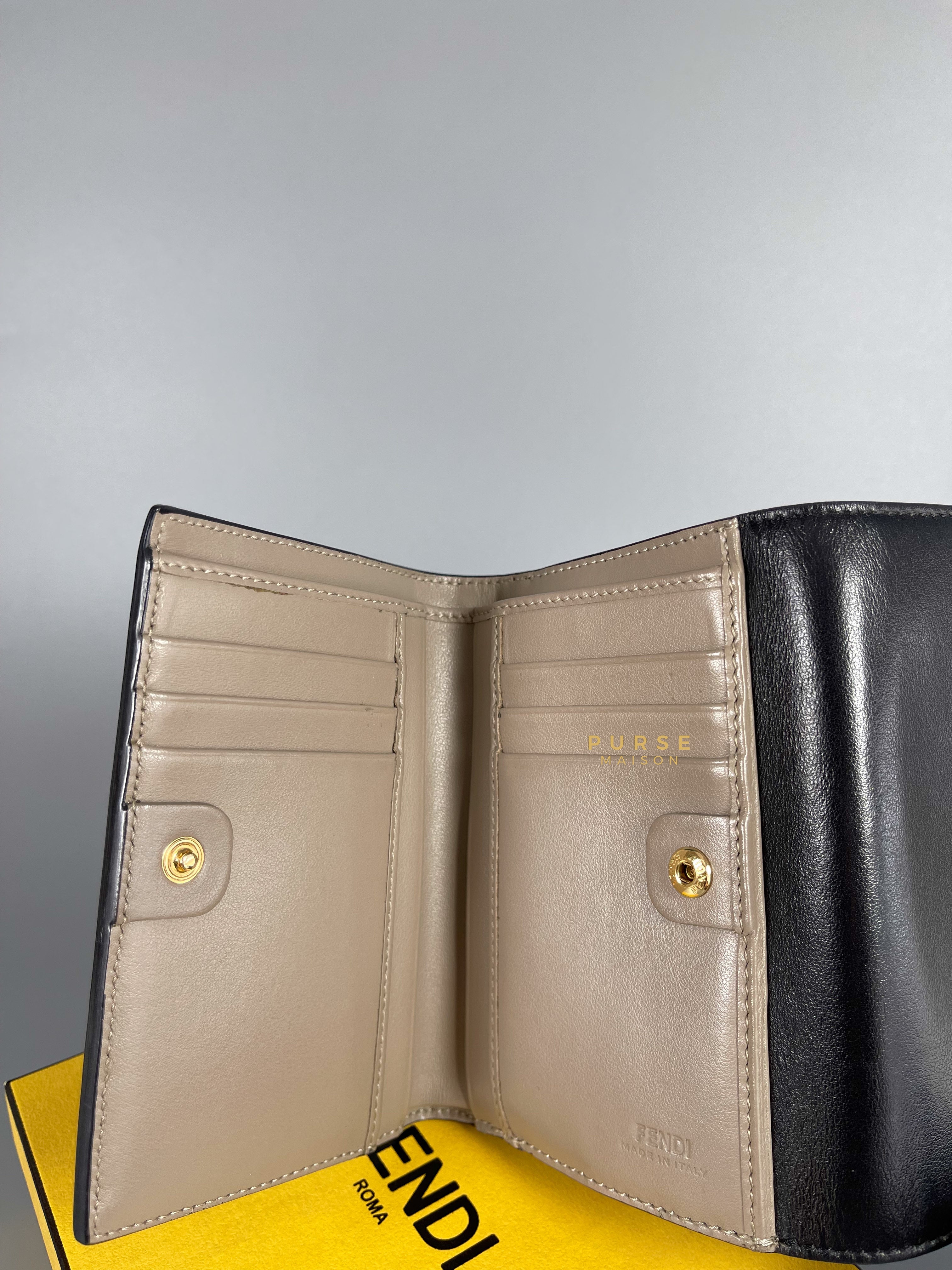 Fendi Peekaboo Medium Wallet Bicolor | Purse Maison