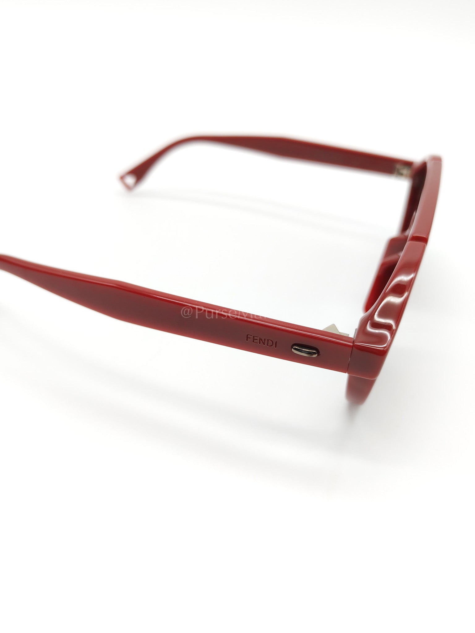 Sunglasses FF M0013/S C9AU1 52 in Neutral Plastic Red | Purse Maison Luxury Bags Shop