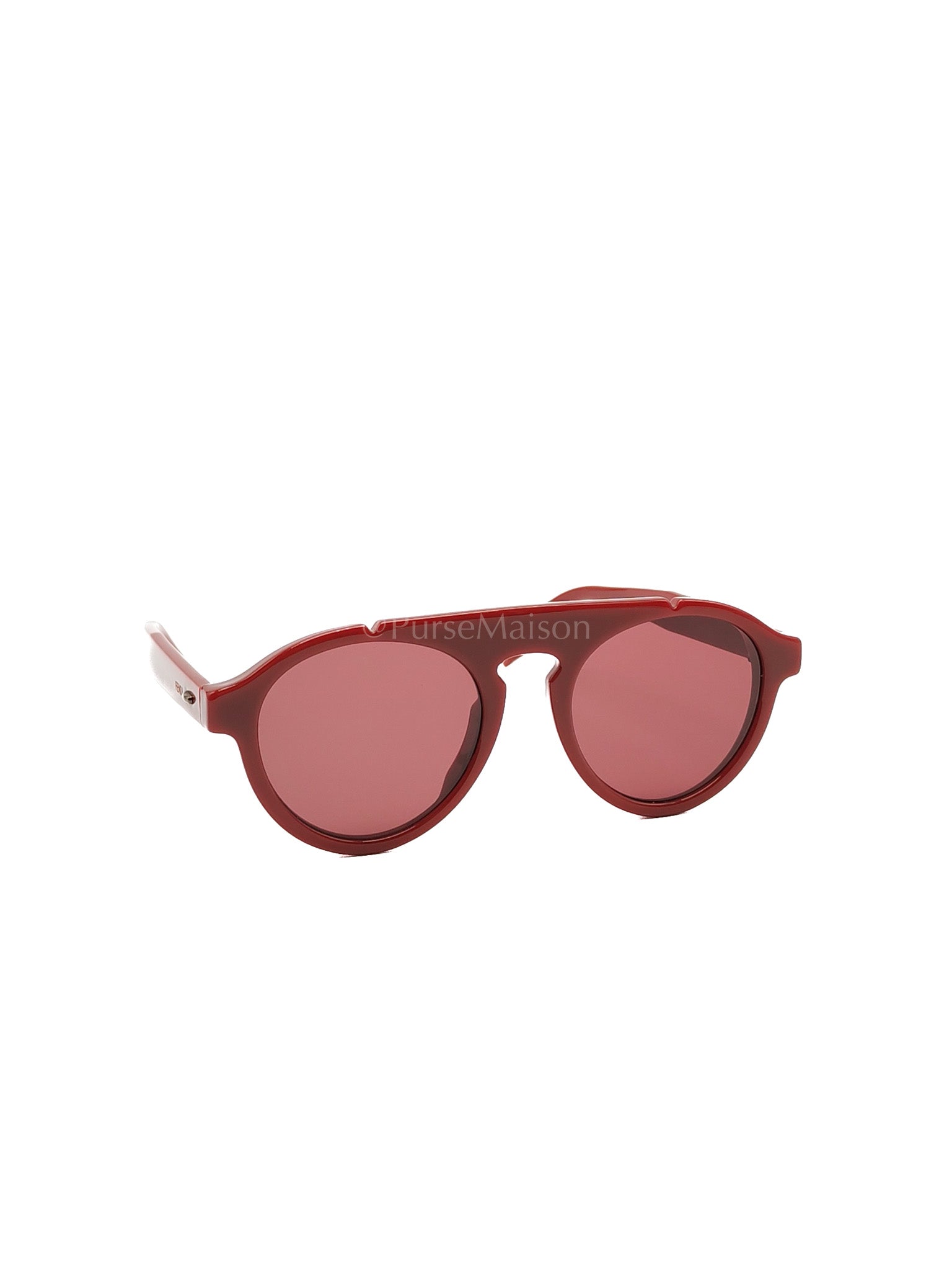 Sunglasses FF M0013/S C9AU1 52 in Neutral Plastic Red | Purse Maison Luxury Bags Shop