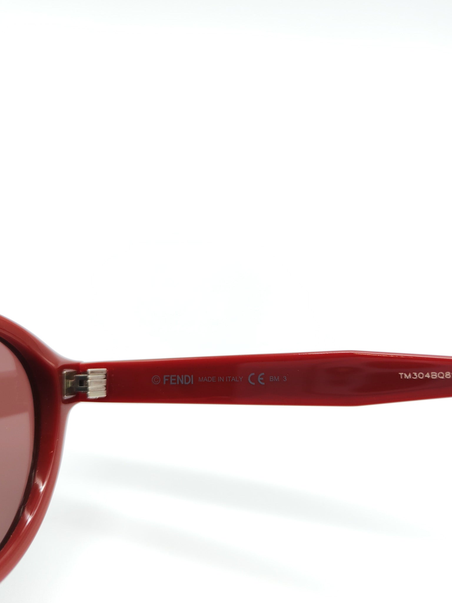 Sunglasses FF M0013/S C9AU1 52 in Neutral Plastic Red | Purse Maison Luxury Bags Shop