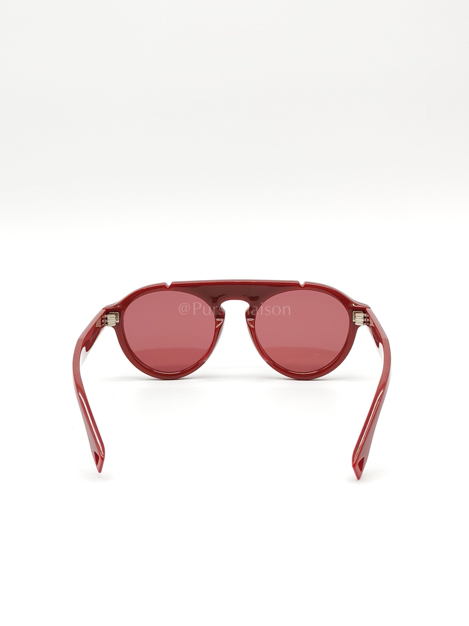 Sunglasses FF M0013/S C9AU1 52 in Neutral Plastic Red | Purse Maison Luxury Bags Shop