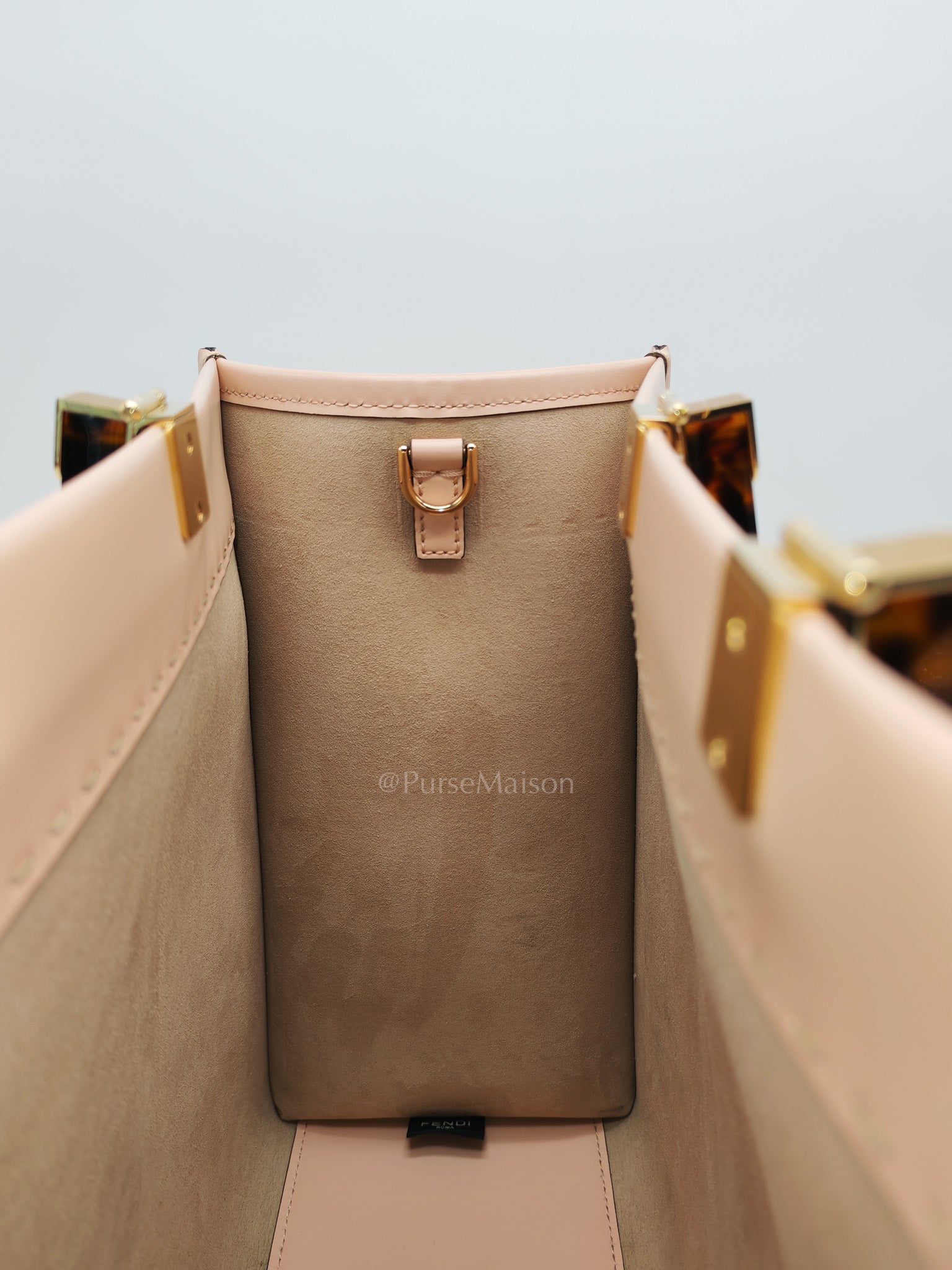 Fendi Sunshine Medium Tote Bag in Light Rose Shoulder Bag | Purse Maison Luxury Bags Shop