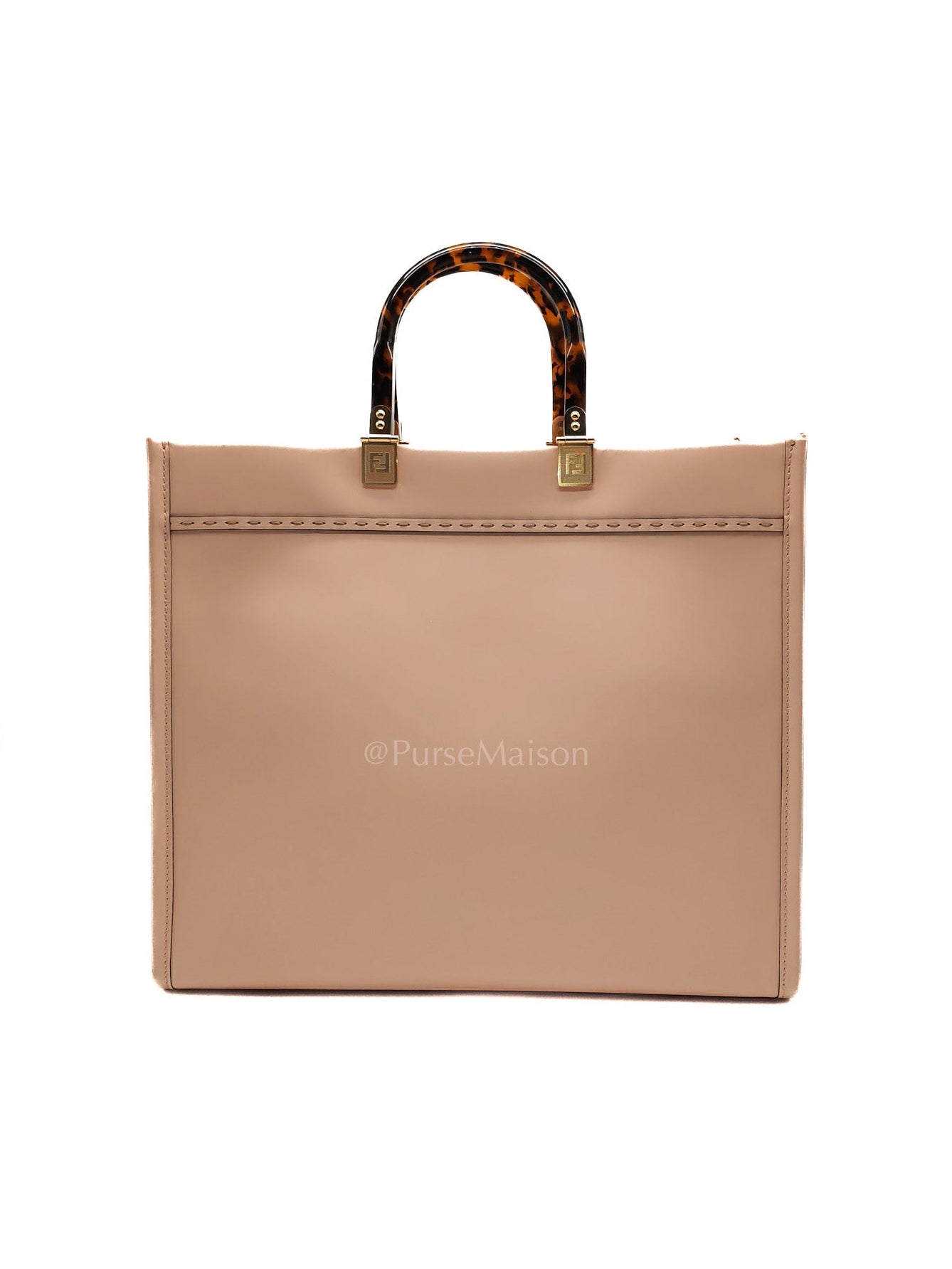 Fendi Sunshine Medium Tote Bag in Light Rose Shoulder Bag | Purse Maison Luxury Bags Shop