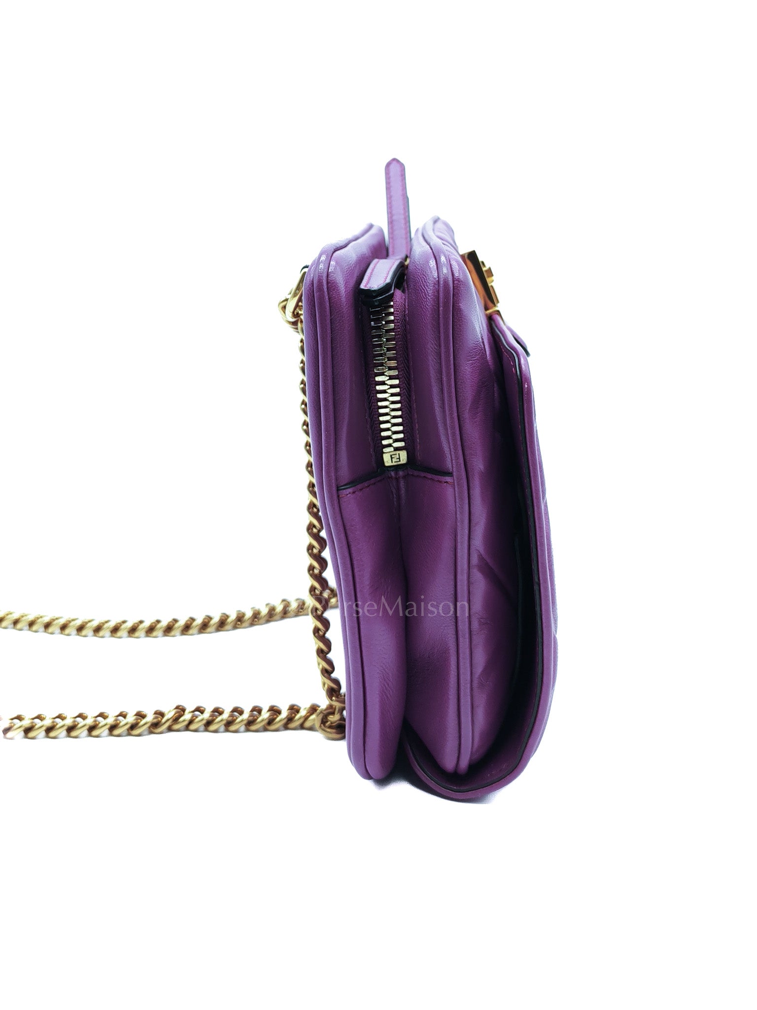 Upside Down Belt Bag in Nappa Zucca Embossed | Purse Maison Luxury Bags Shop