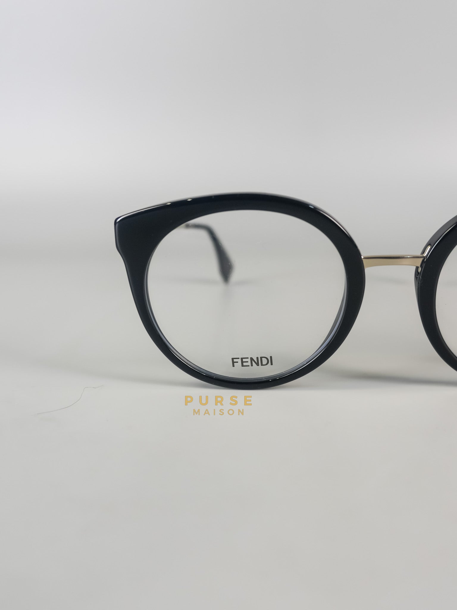 FF0303 807 Black Optical Eyeglasses | Purse Maison Luxury Bags Shop