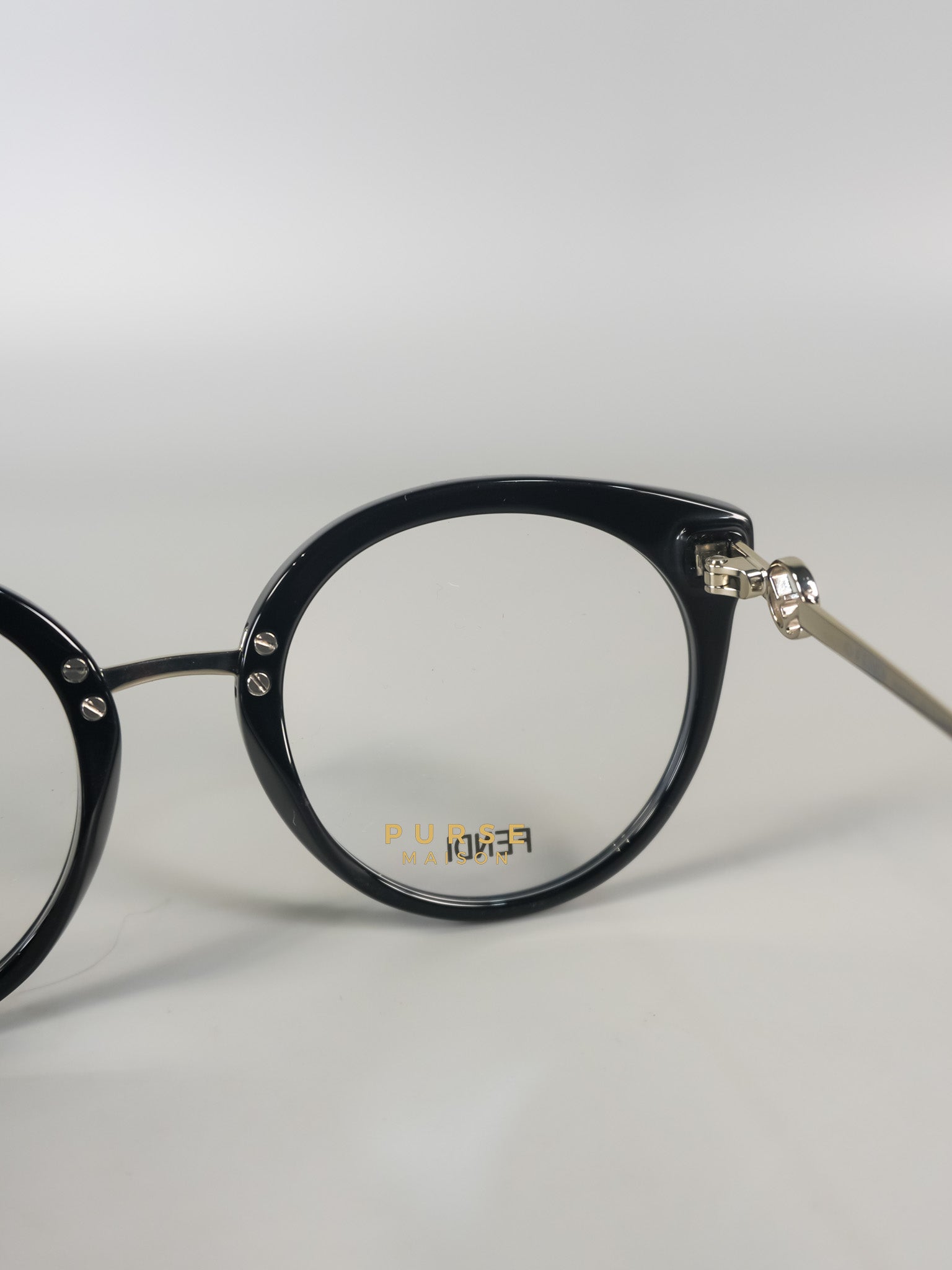 FF0303 807 Black Optical Eyeglasses | Purse Maison Luxury Bags Shop