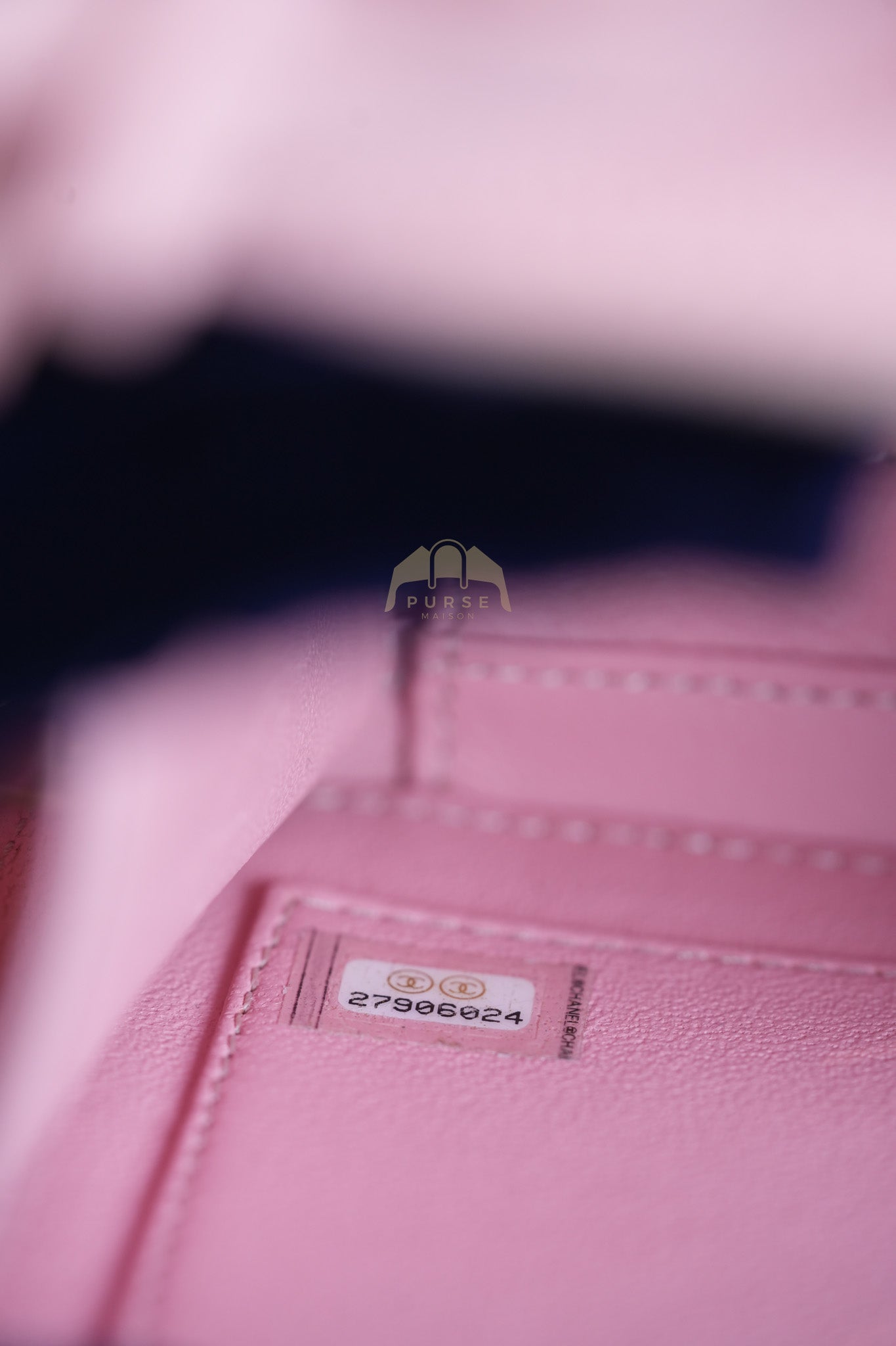 Filigree Vanity Case Small in Pink Caviar Leather Aged Gold Hardware Series 27 | Purse Maison Luxury Bags Shop