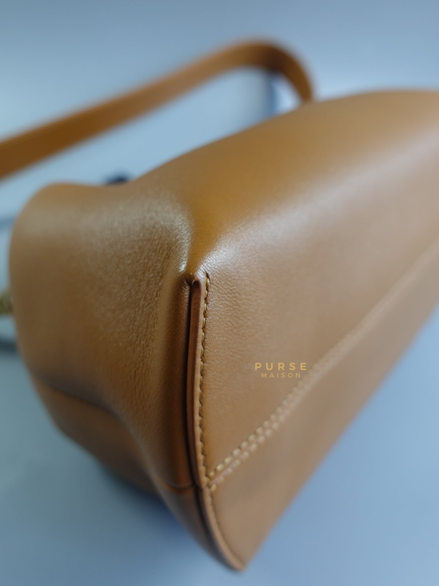 First Medium in Caramel Nappa Bag | Purse Maison Luxury Bags Shop