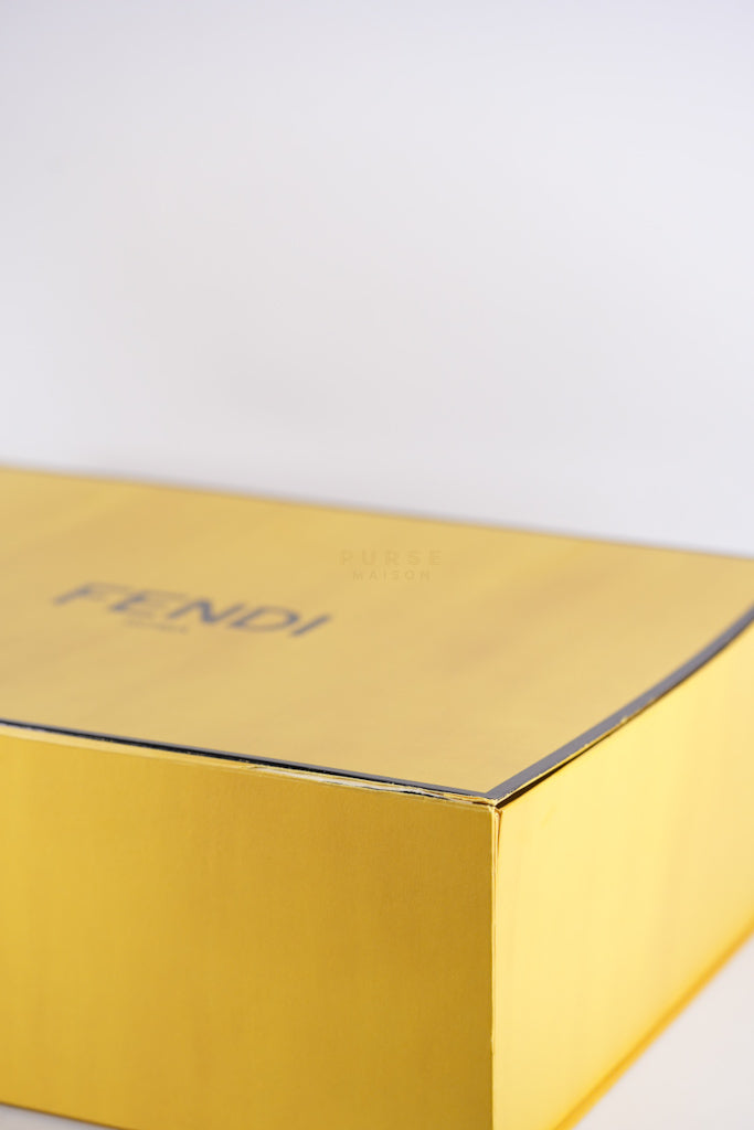 First Medium in Chocolate Shiny Calfskin Leather Two-Way Bag | Purse Maison Luxury Bags Shop