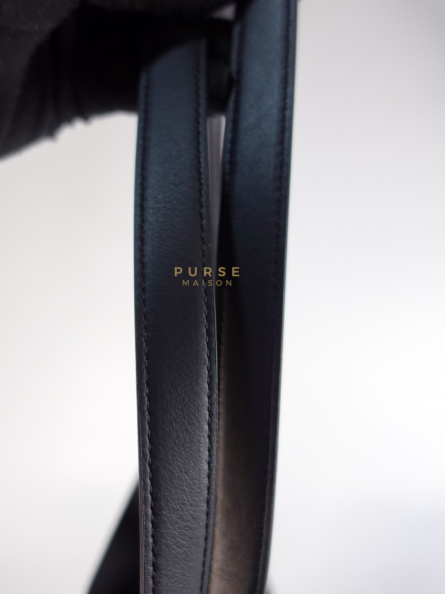 Flamenco Tote Bag Large in Black Nappa Calfskin Leather | Purse Maison Luxury Bags Shop