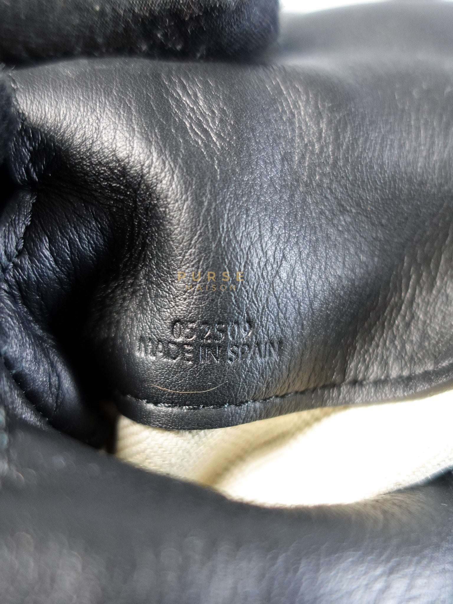 Flamenco Tote Bag Large in Black Nappa Calfskin Leather | Purse Maison Luxury Bags Shop