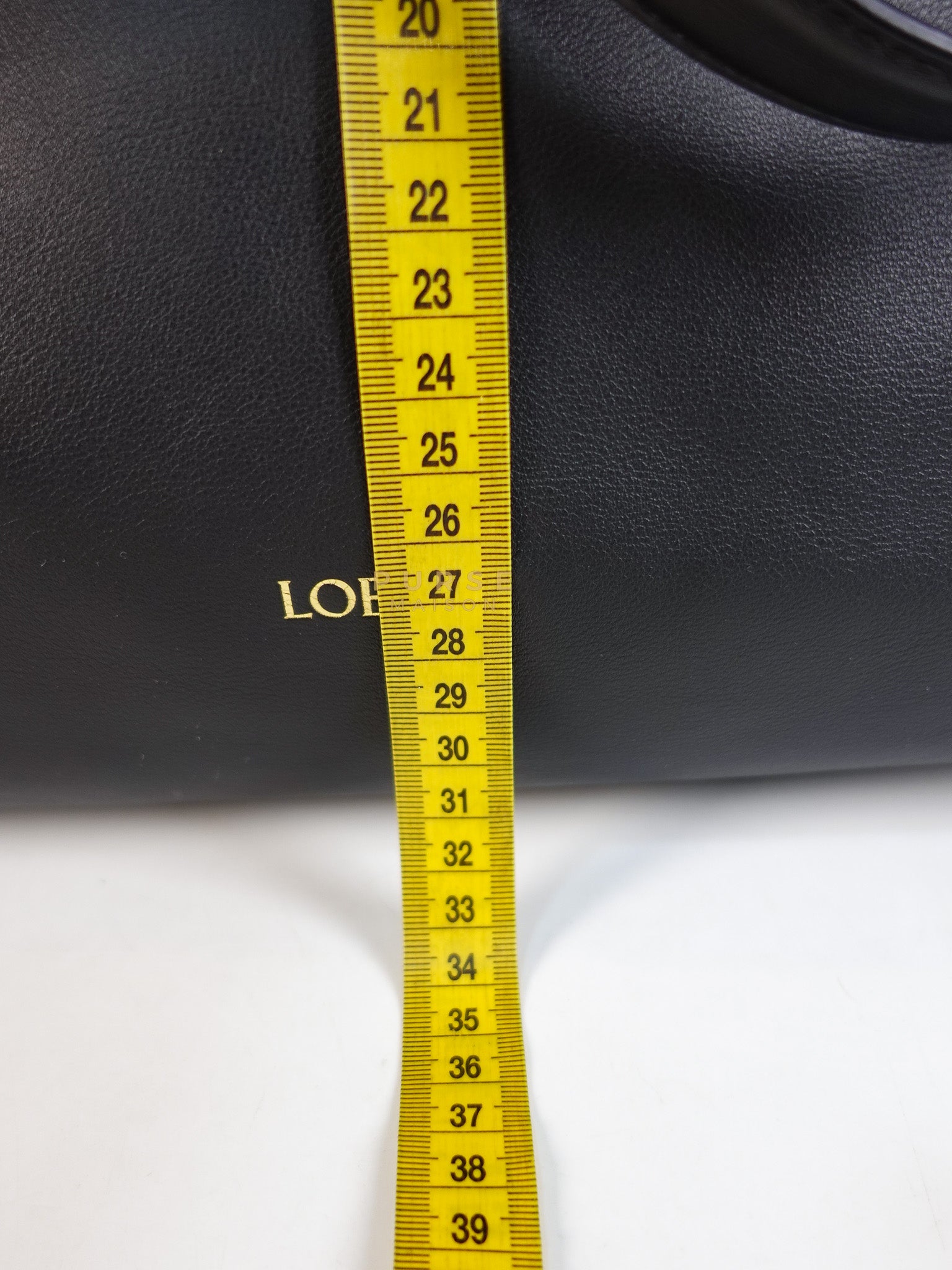 Flamenco Tote Bag Large in Black Nappa Calfskin Leather | Purse Maison Luxury Bags Shop