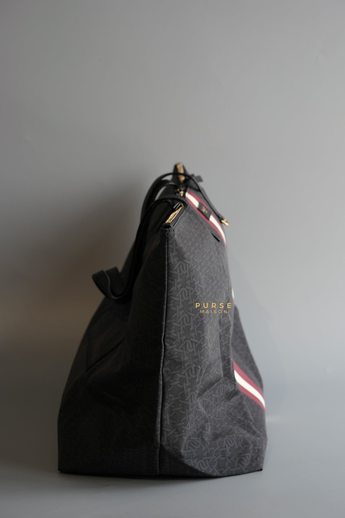 Foldable Black Tote Bag | Purse Maison Luxury Bags Shop